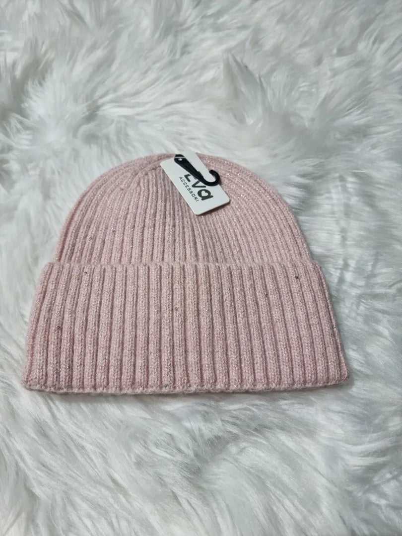 Berretta costine lurex (vari colori)