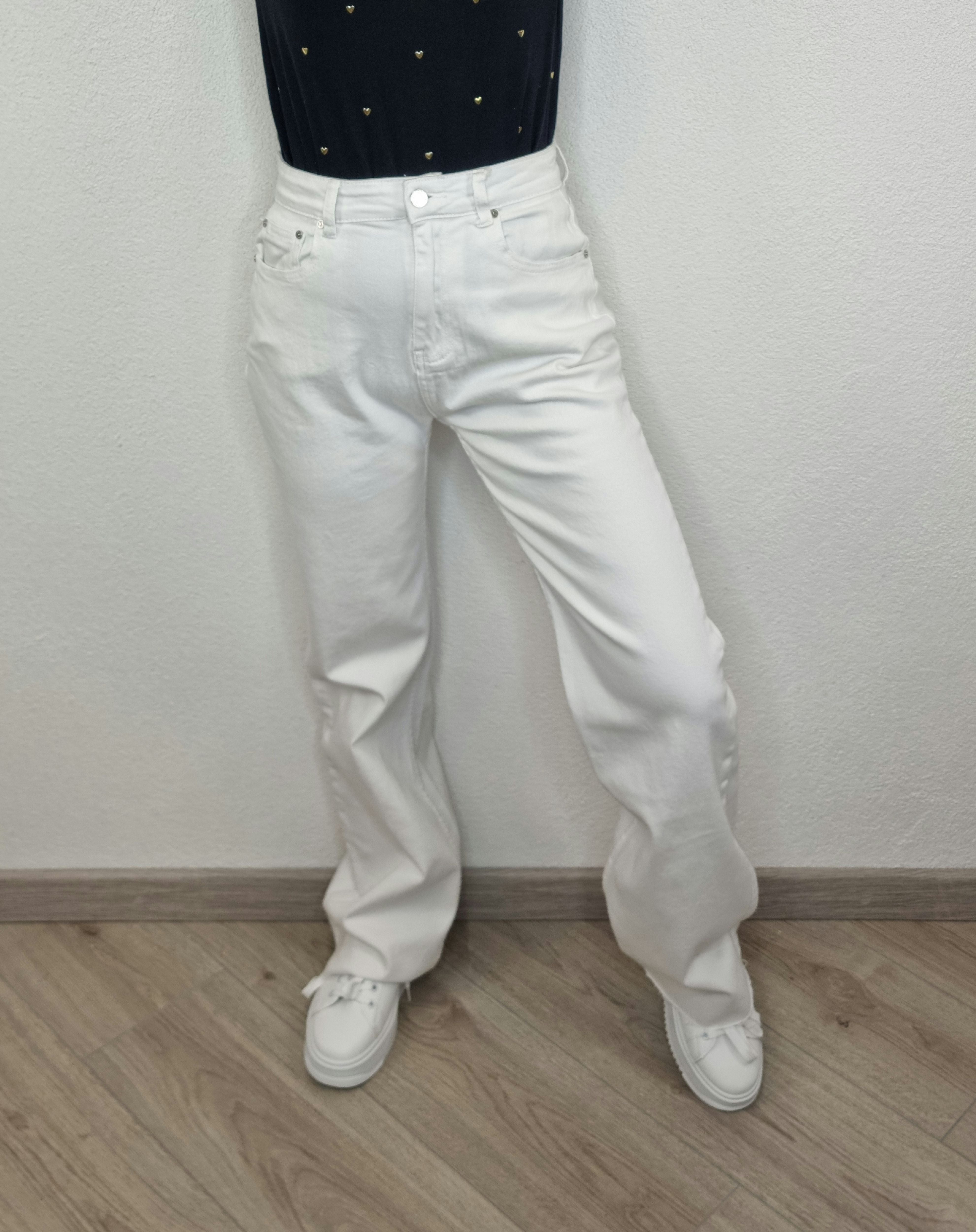 JEANS FRANCESCA BIANCO