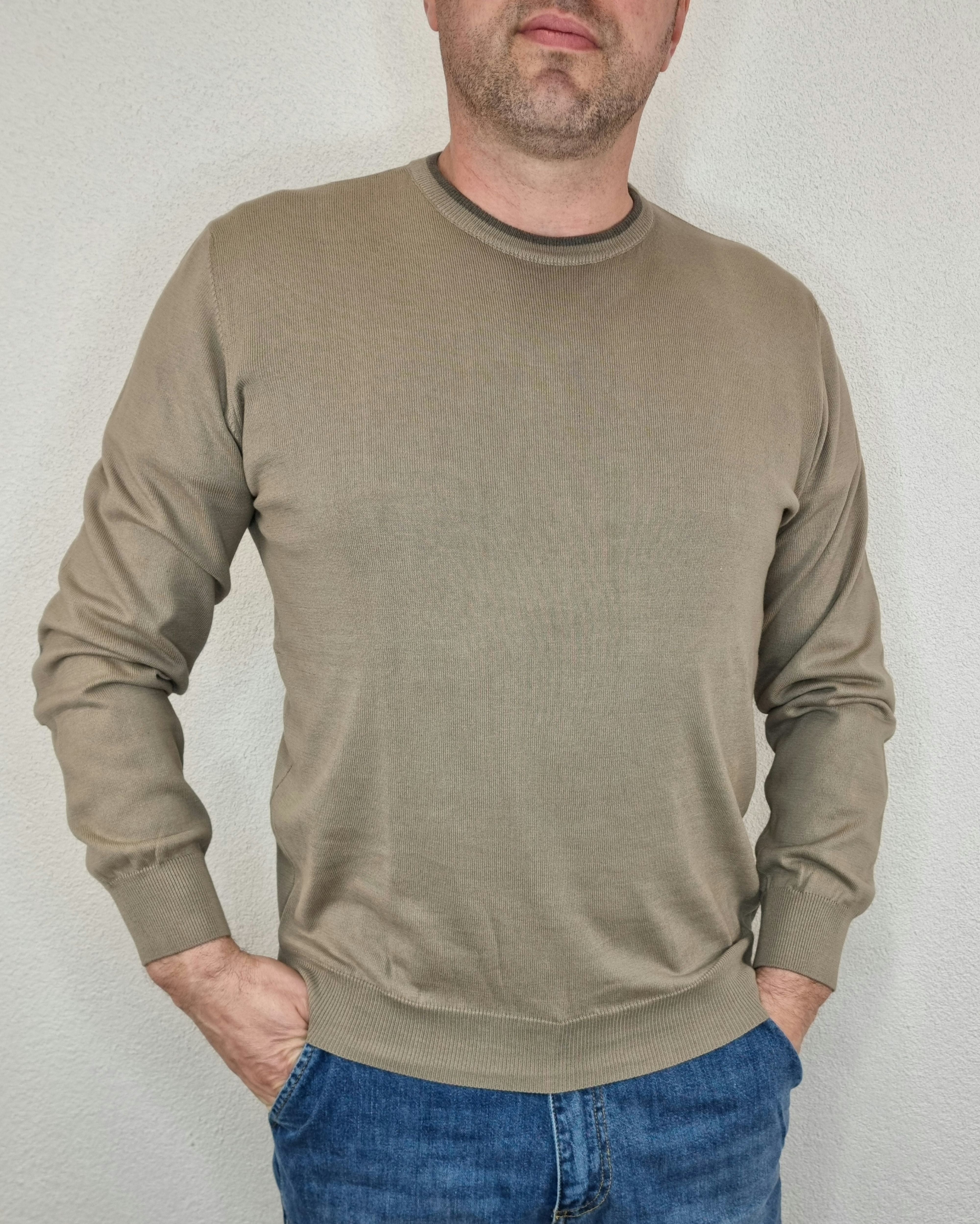 Pull UOMO HELIOS art.mare80 fango