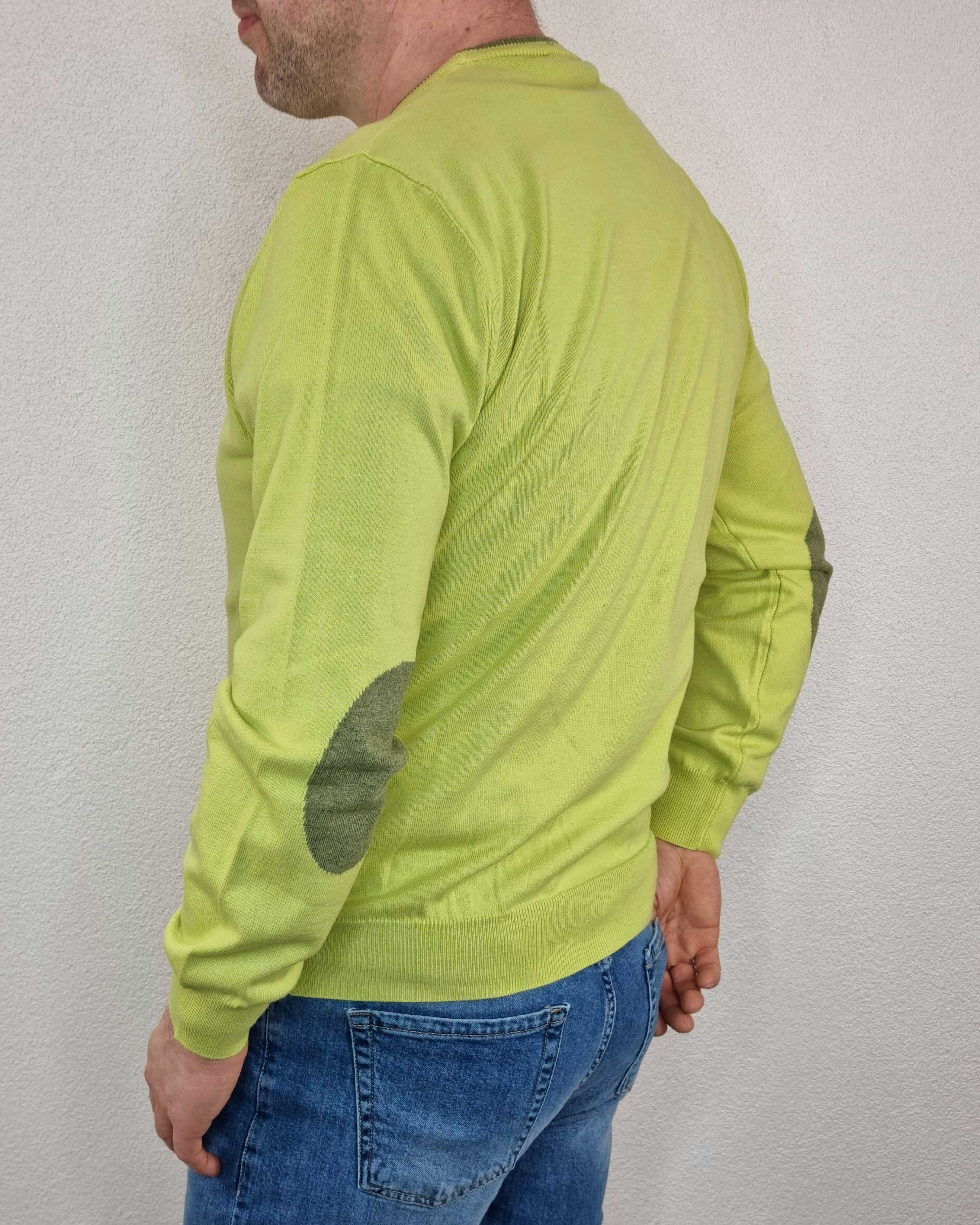 Pull UOMO HELIOS art.mare80 verde