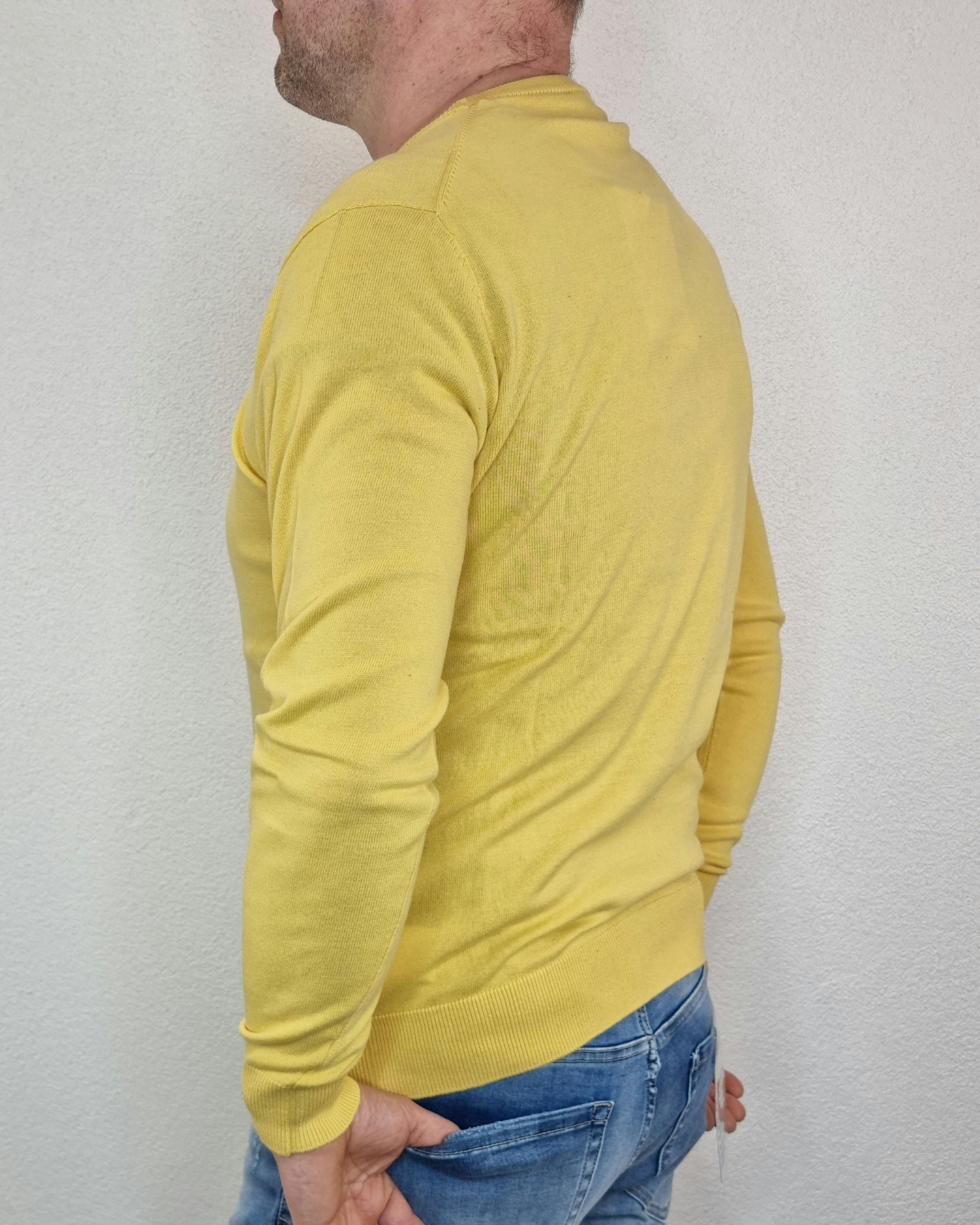 Pull UOMO CONSENSO art.3700900 giallo
