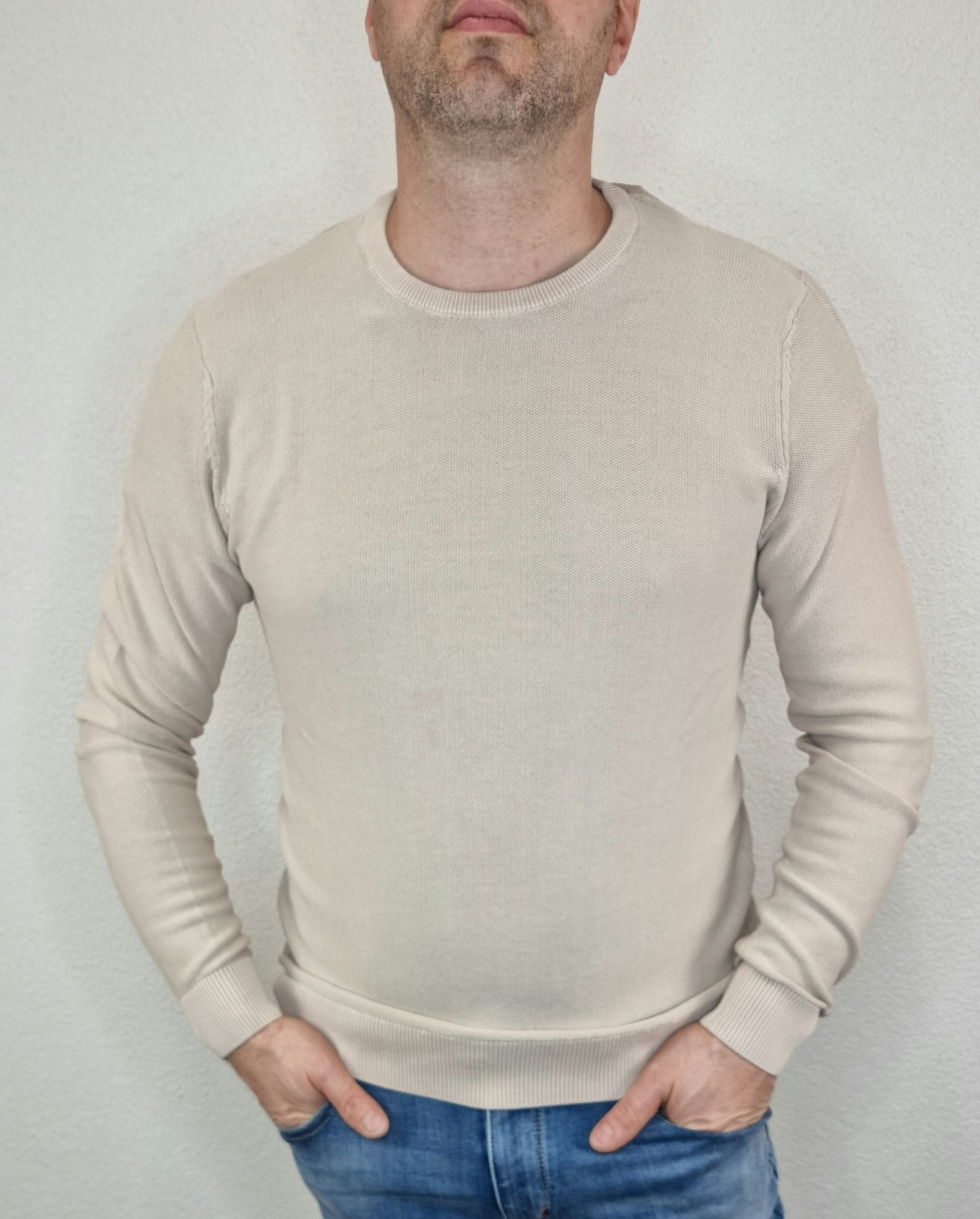 Pull UOMO CONSENSO art.3852900 beige