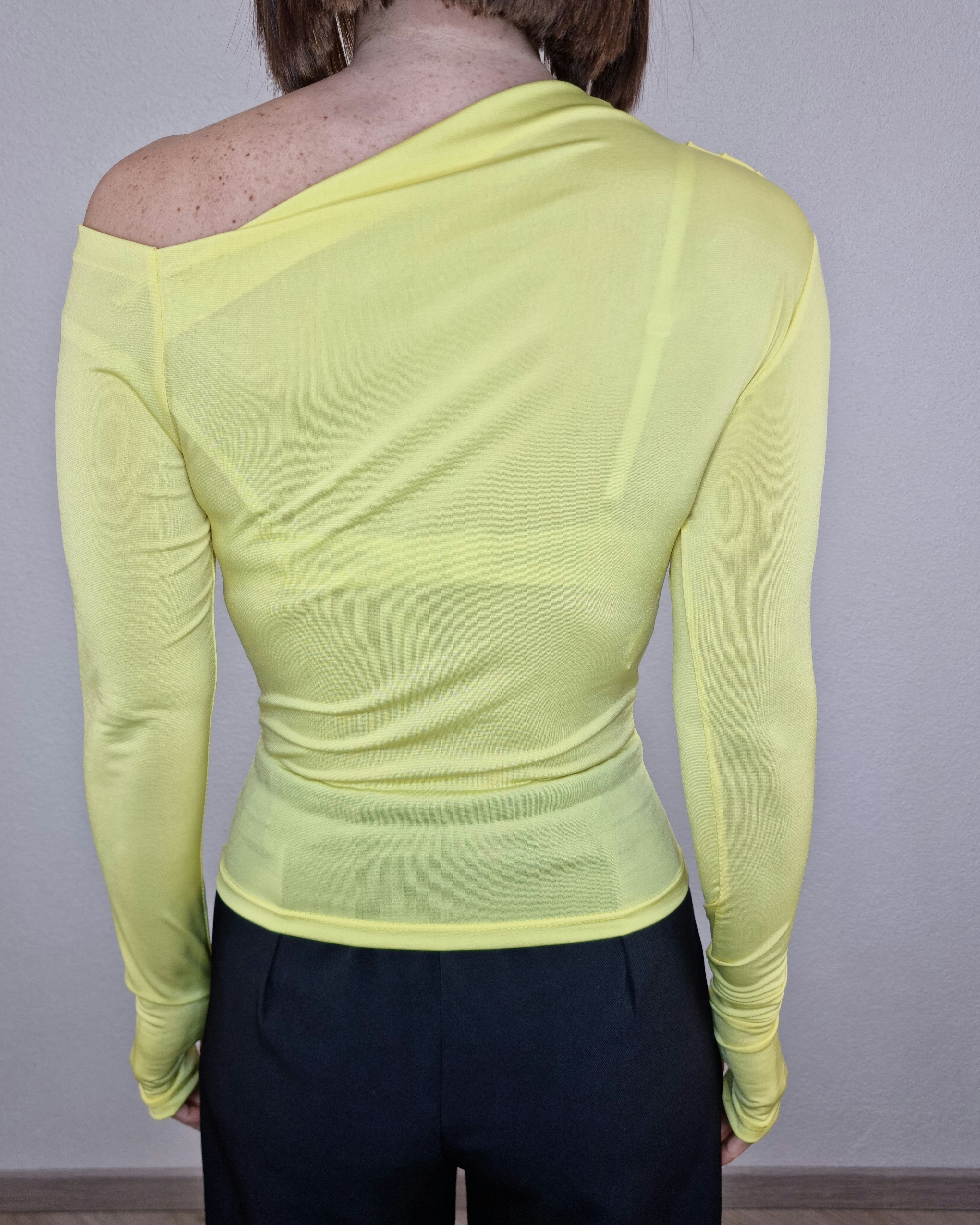 MAGLIA GUANTO GIALLA