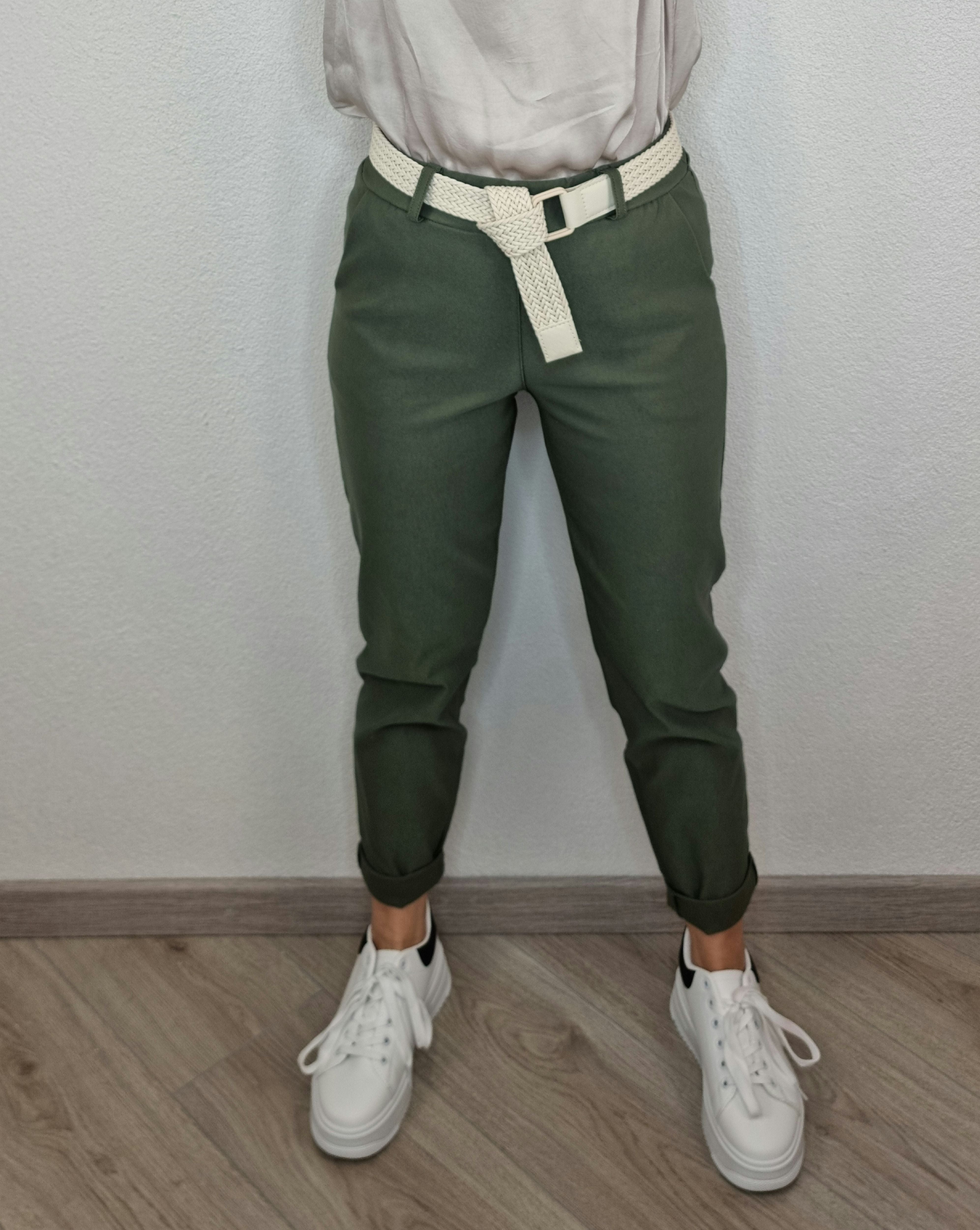 PANTALONE CORDA VERDE