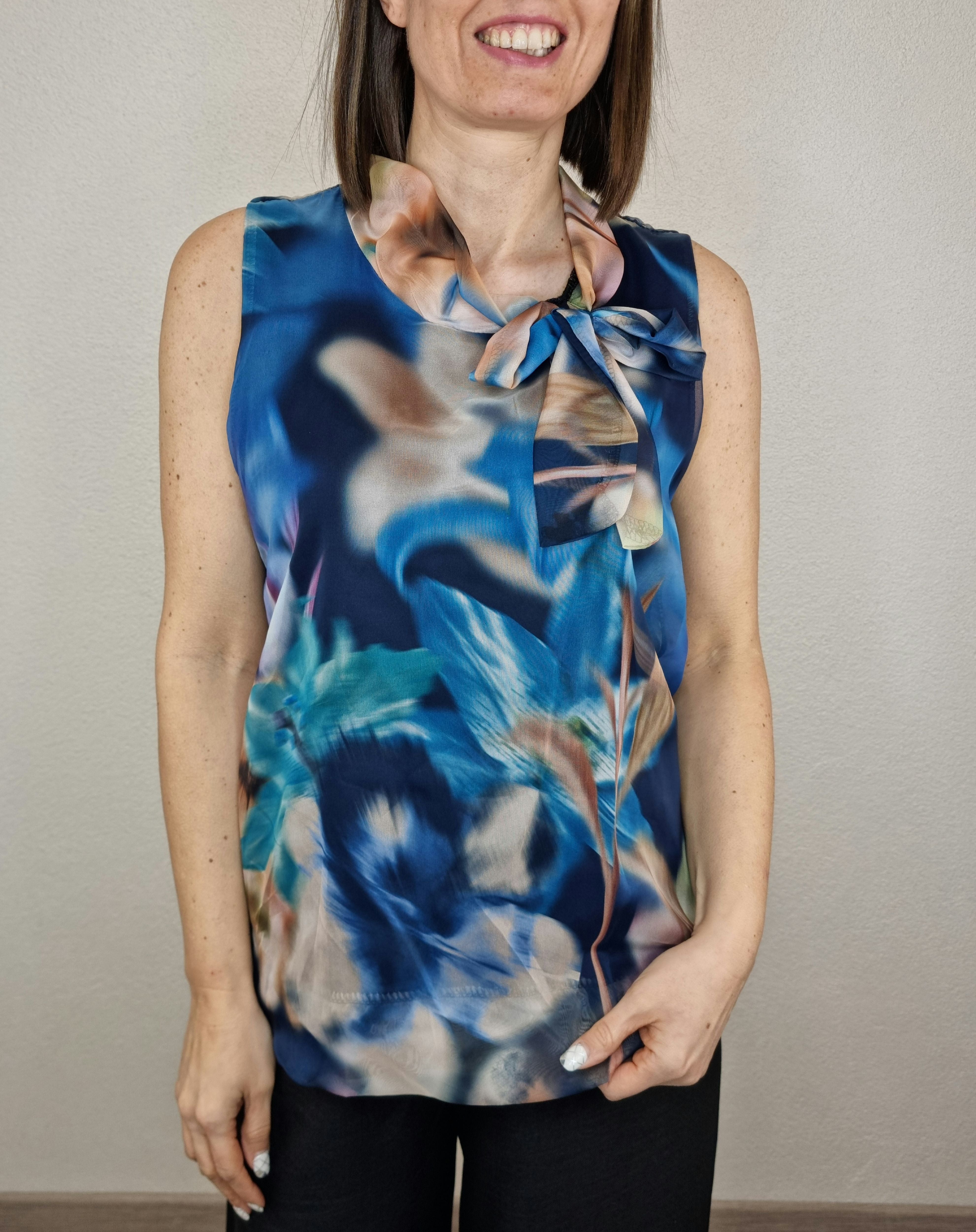 TOP FIORE BLU