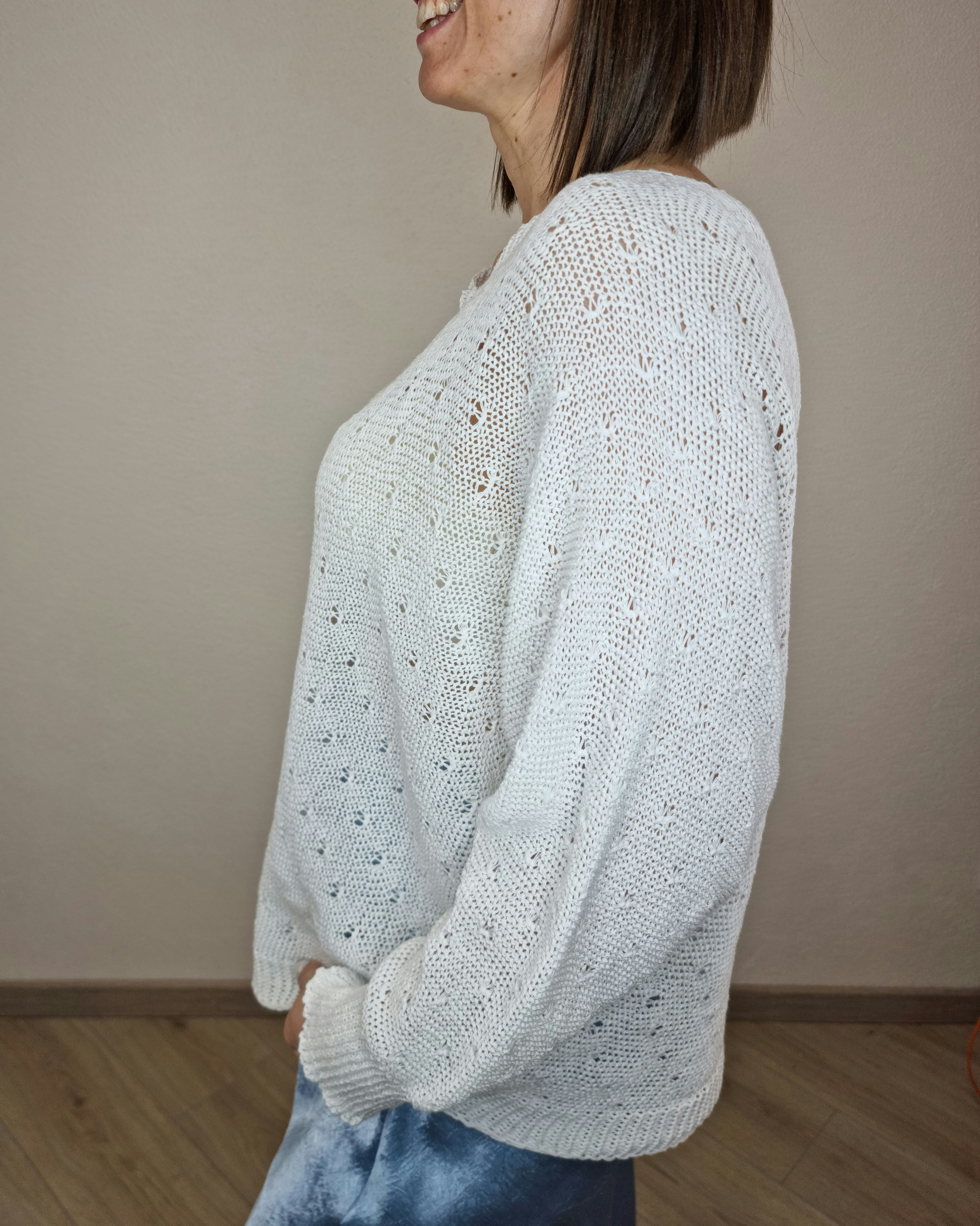 PULL CAPRI BIANCO