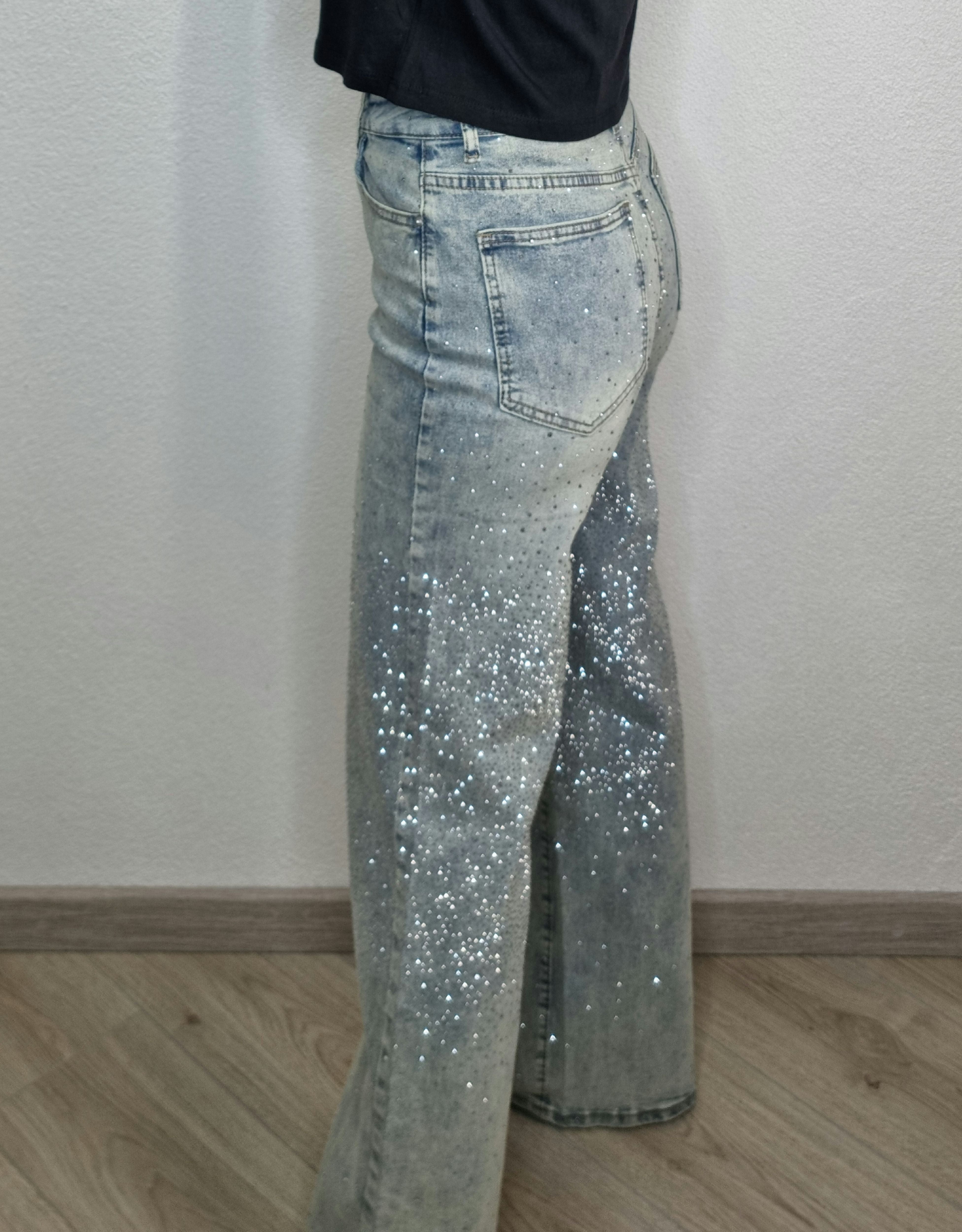 JEANS STRASS