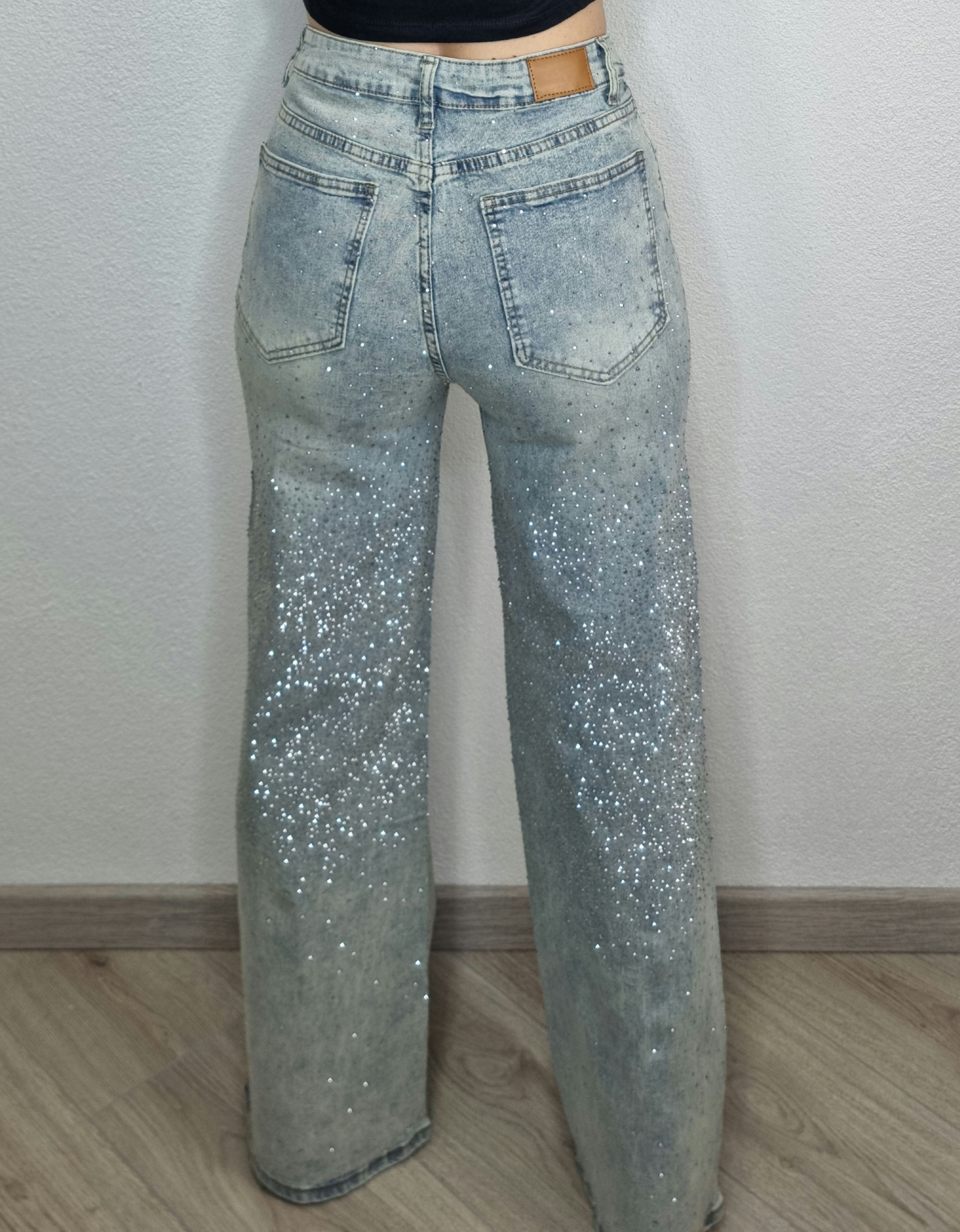 JEANS STRASS