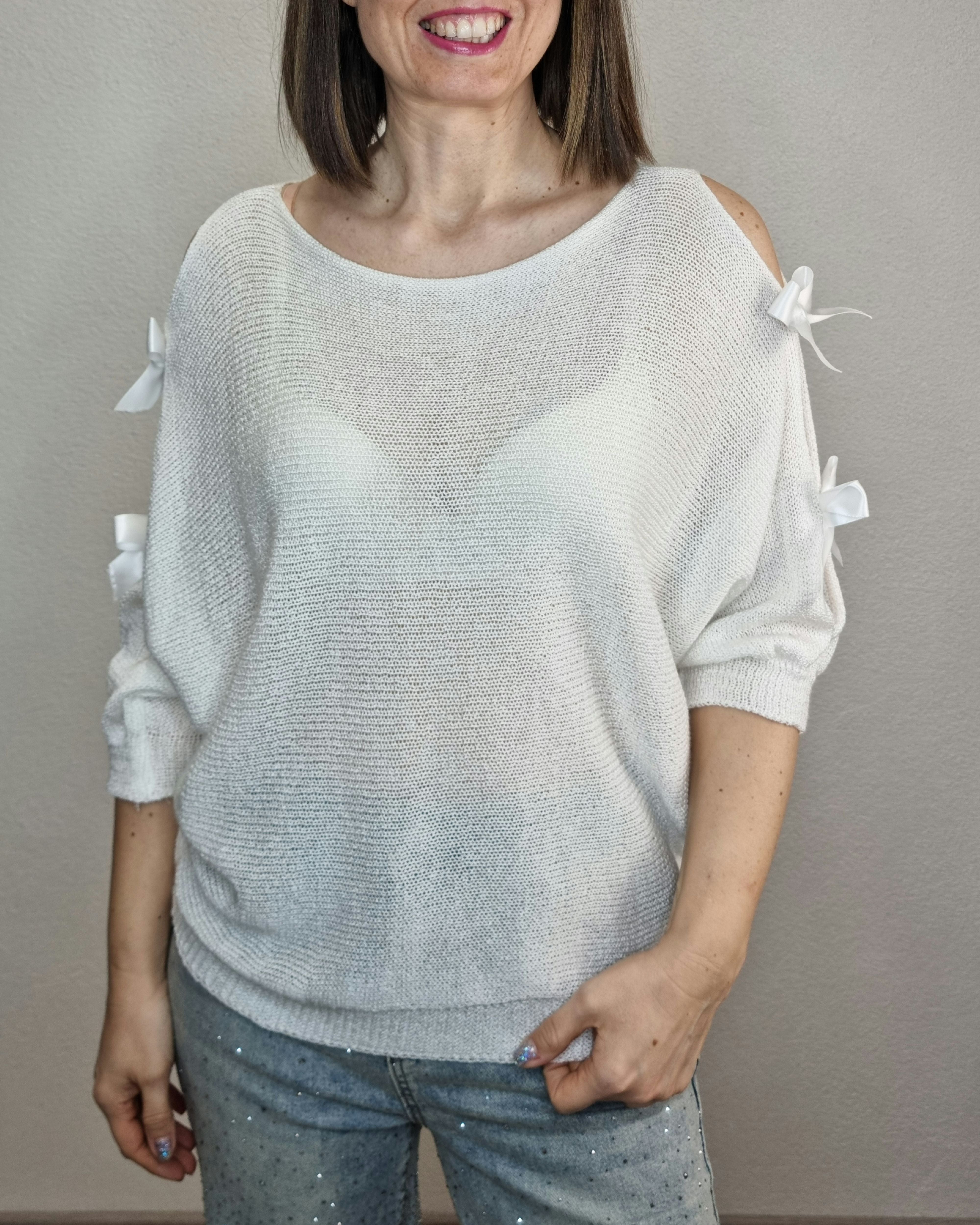 PULL FIOCCO BIANCO