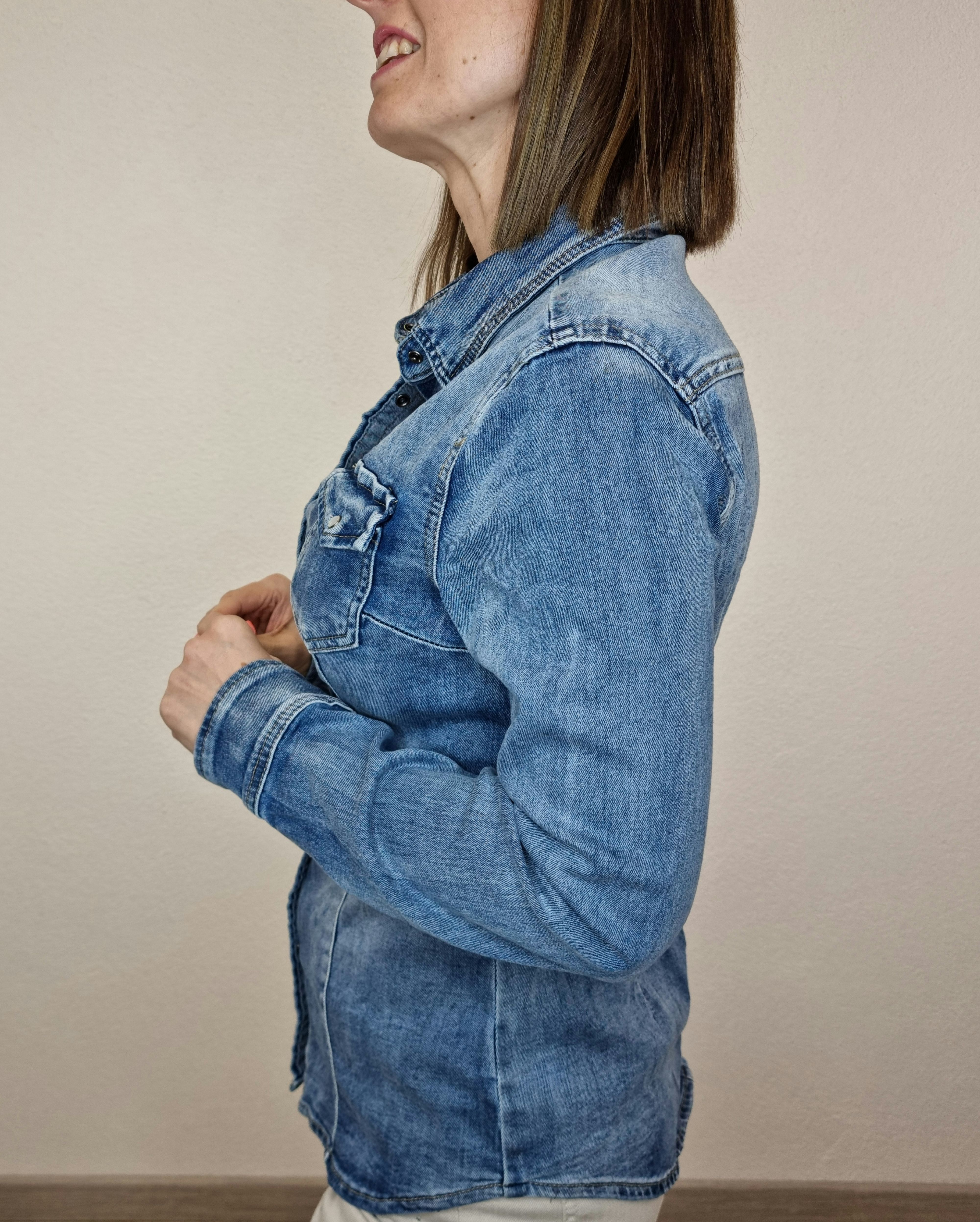 CAMICIA DENIM COCCINELLA