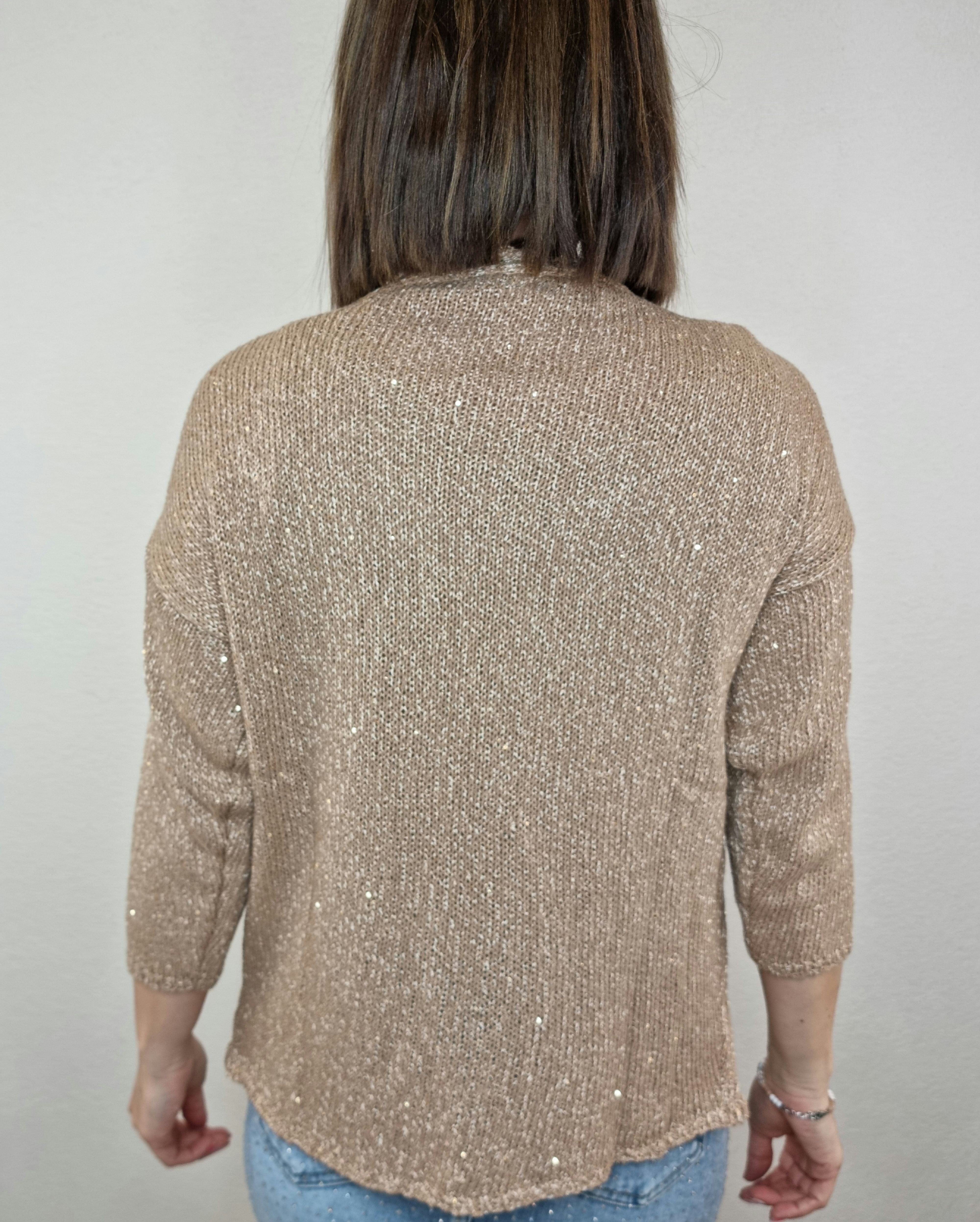 CARDIGAN COCCINELLA BRONZO