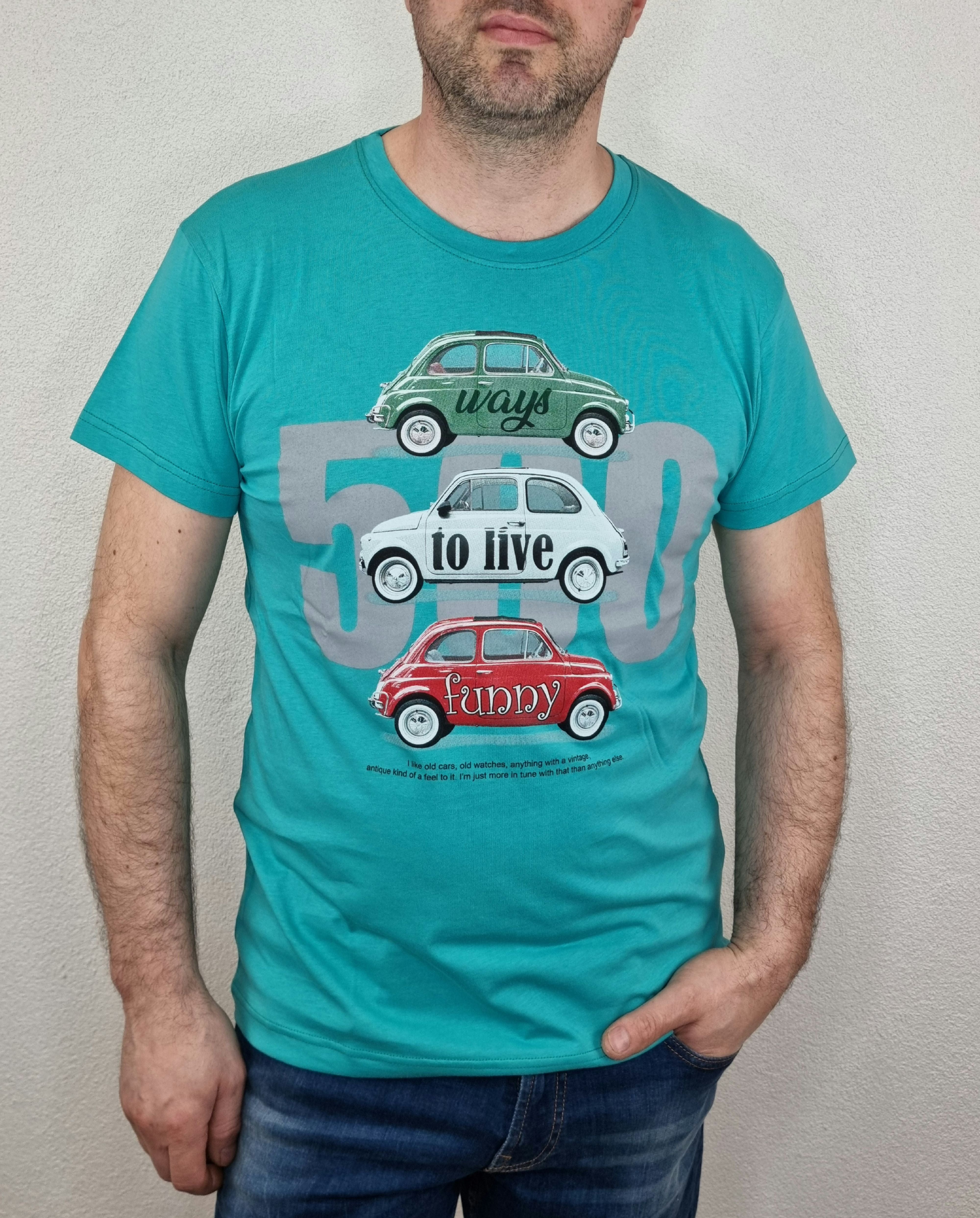 T-SHIRT UOMO HELIOS ART.HTS2516 VERDE