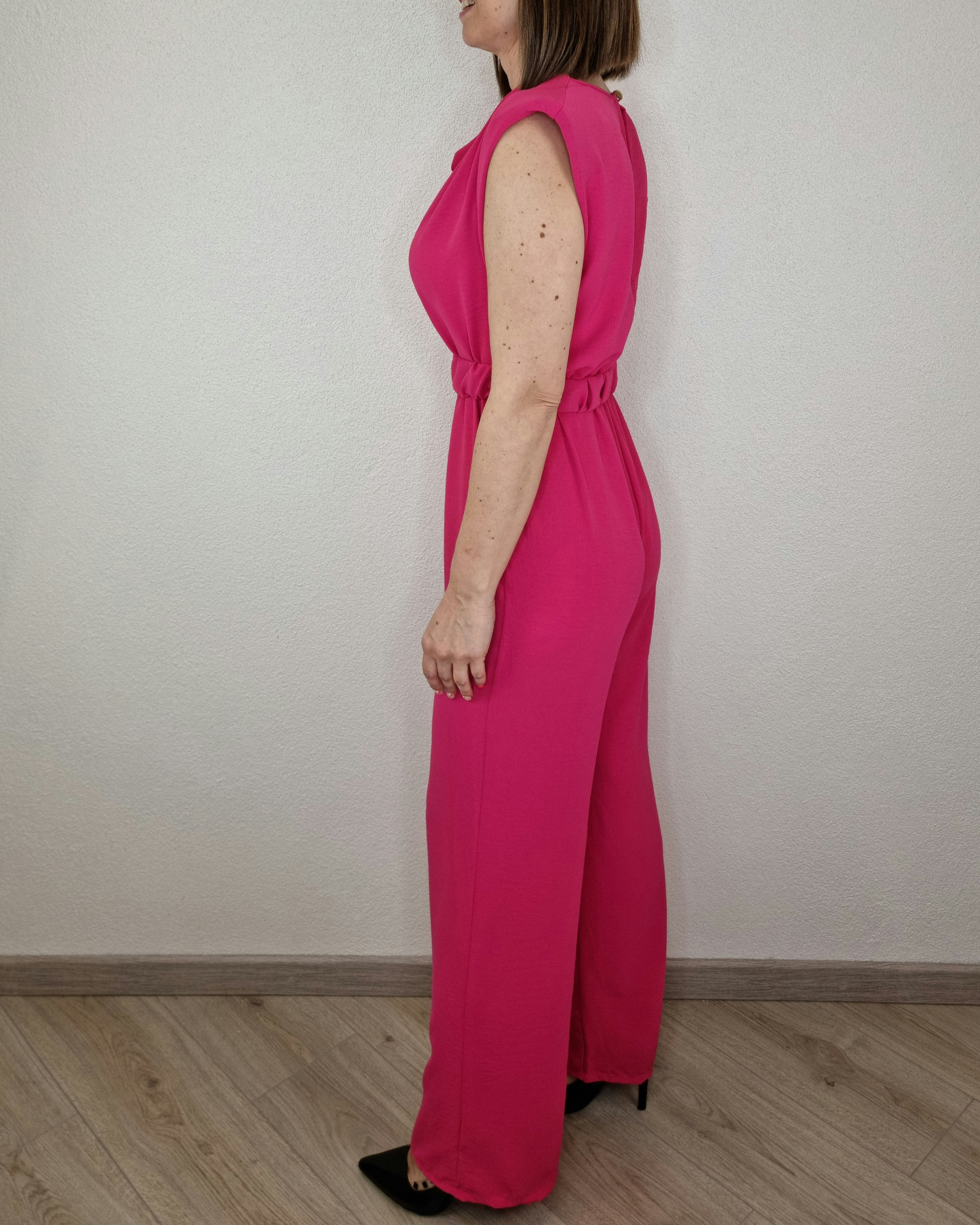 JUMPSUITE KATE FUCSIA