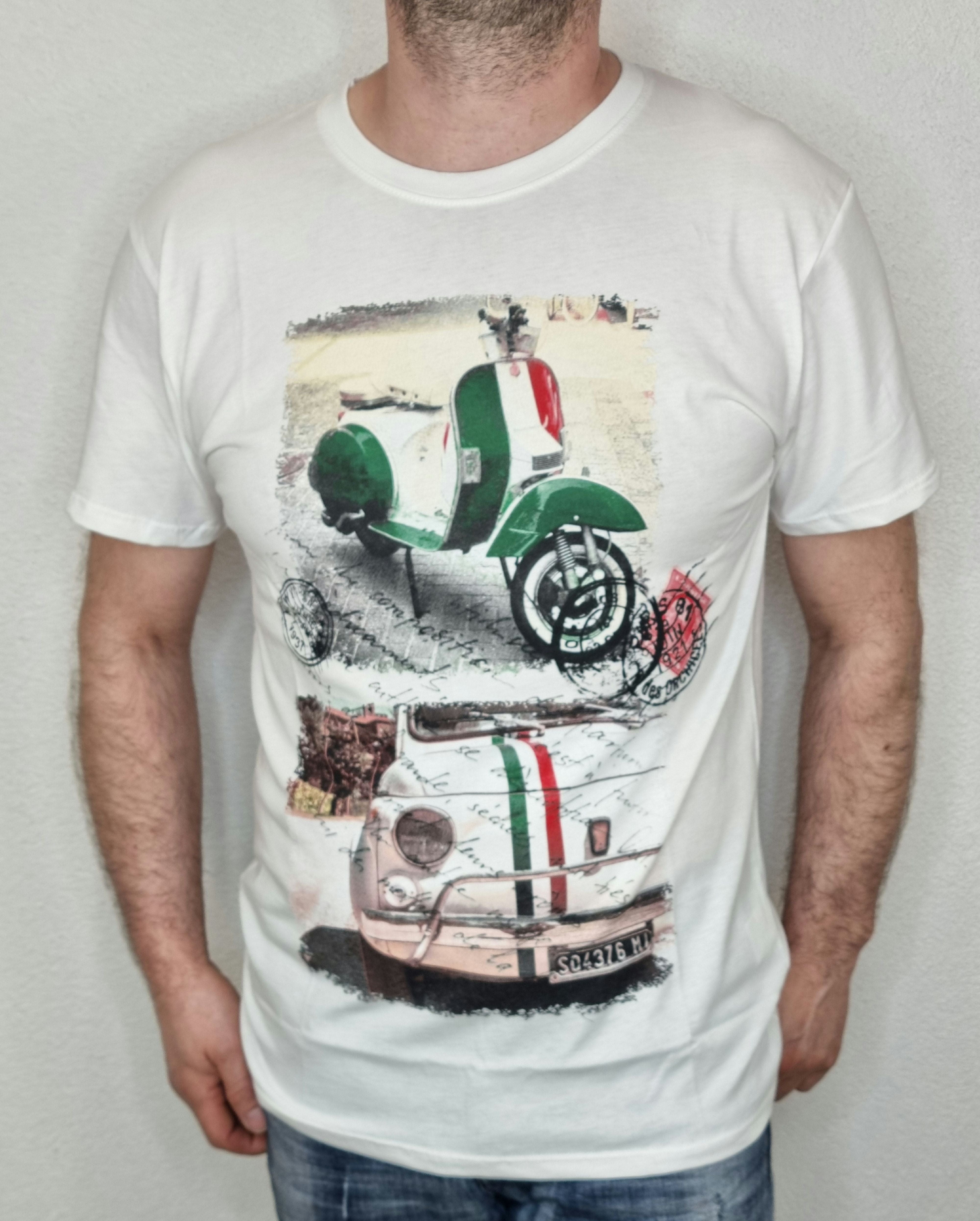 T-SHIRT UOMO HELIOS ART.HTS2519 BIANCA