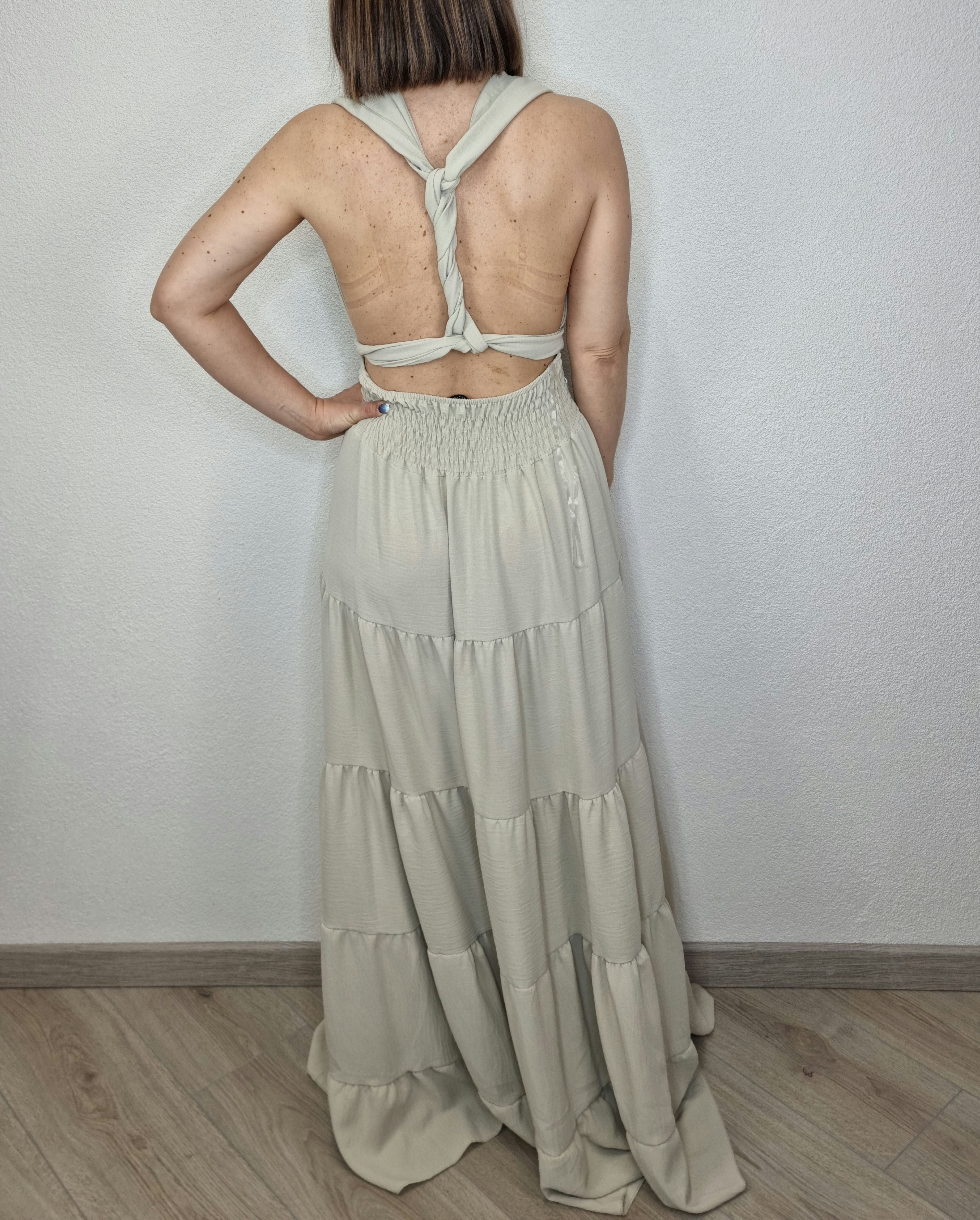 ABITO MELANIA BEIGE
