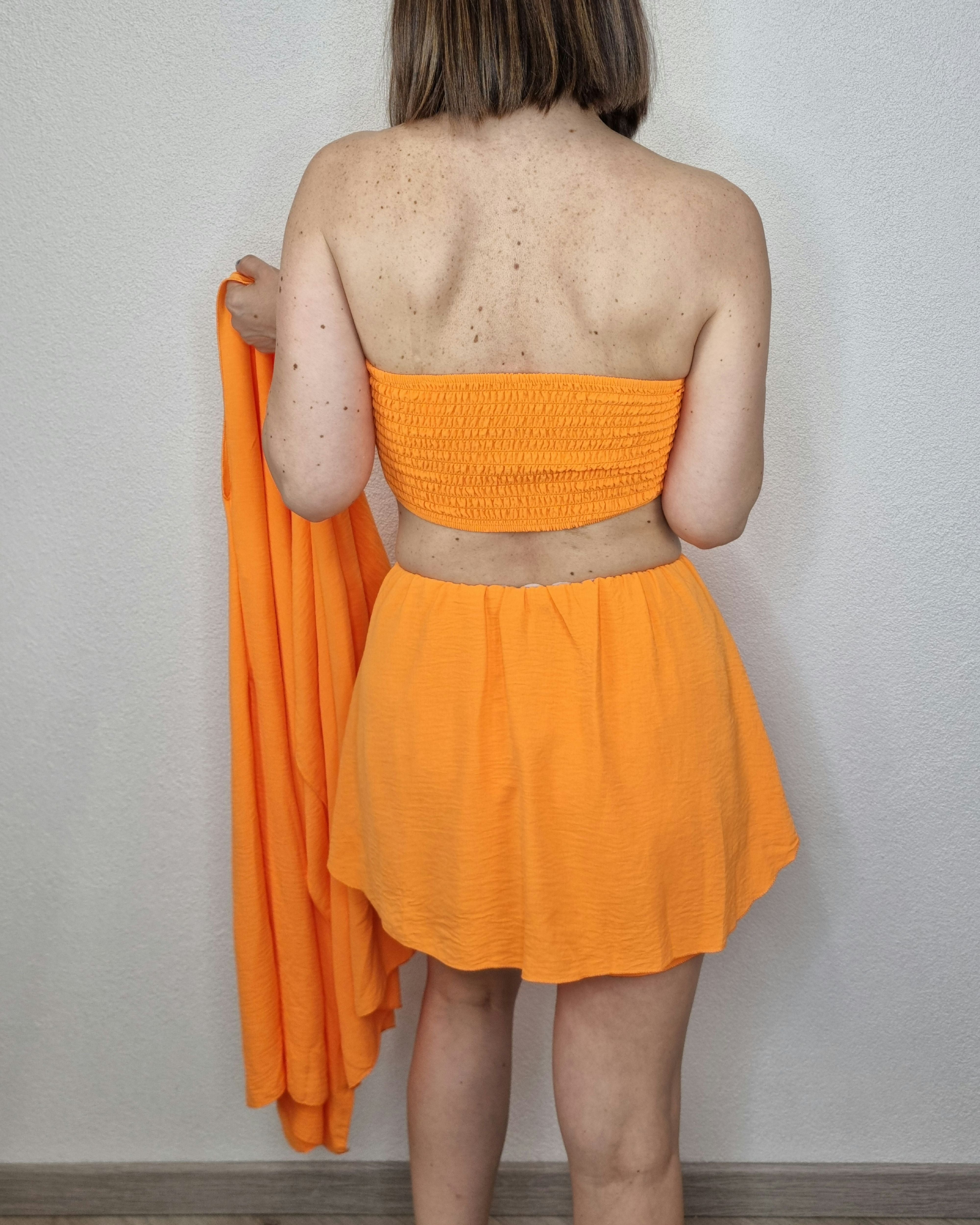 COORDINATO LUCE ARANCIO