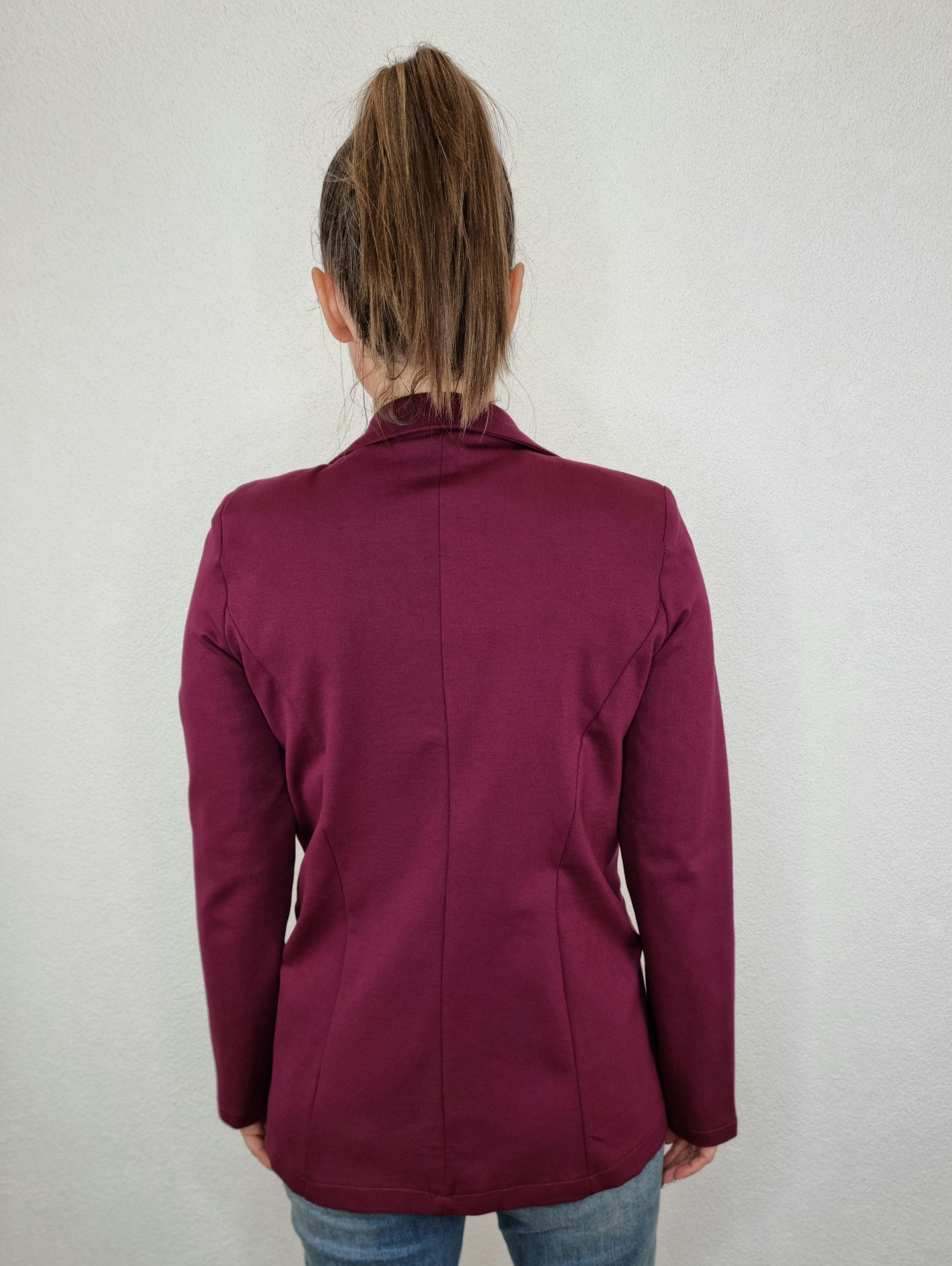 BLAZER COCCINELLA BORDEAUX