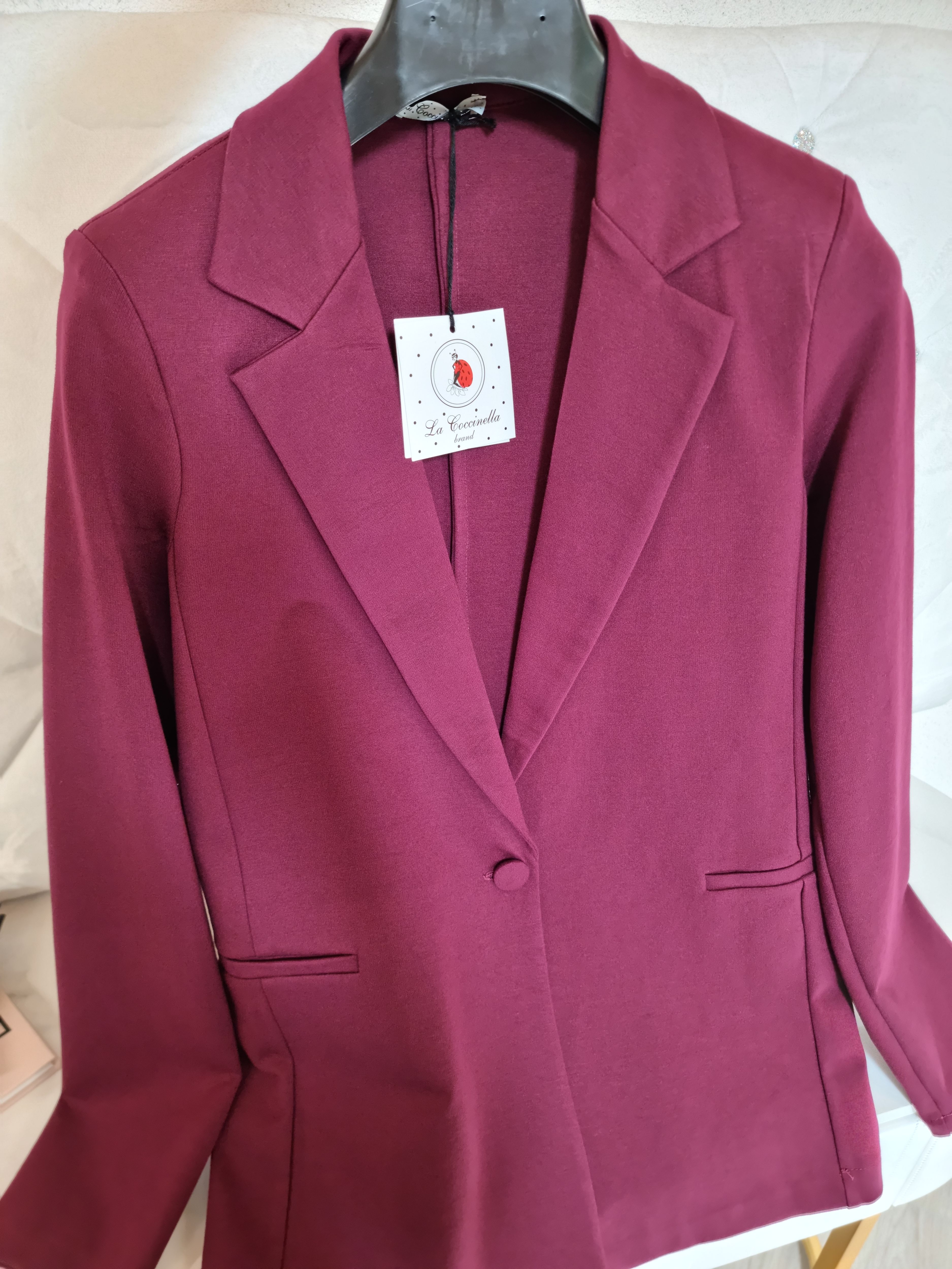 BLAZER COCCINELLA BORDEAUX