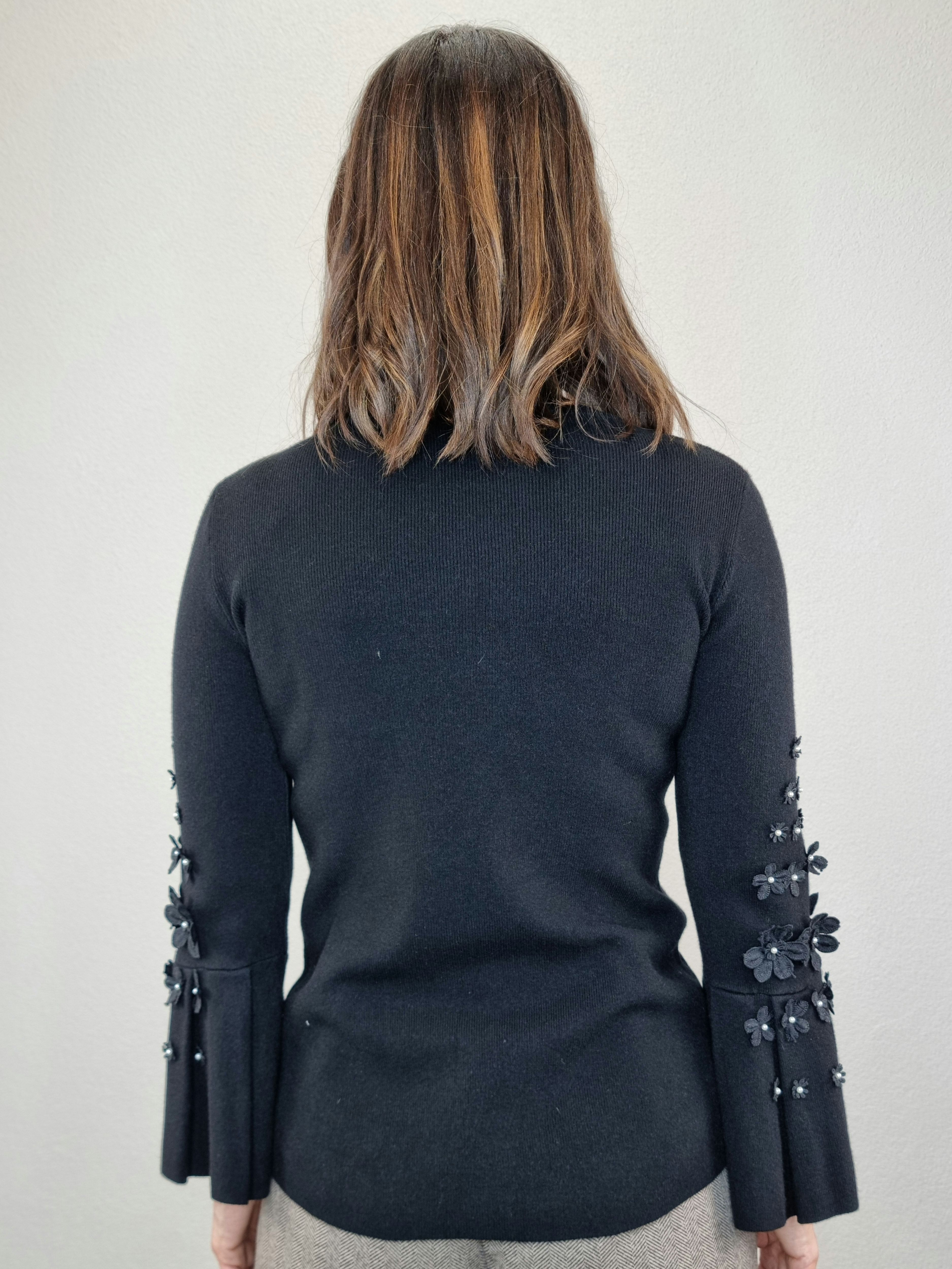 PULL FIORE NERO