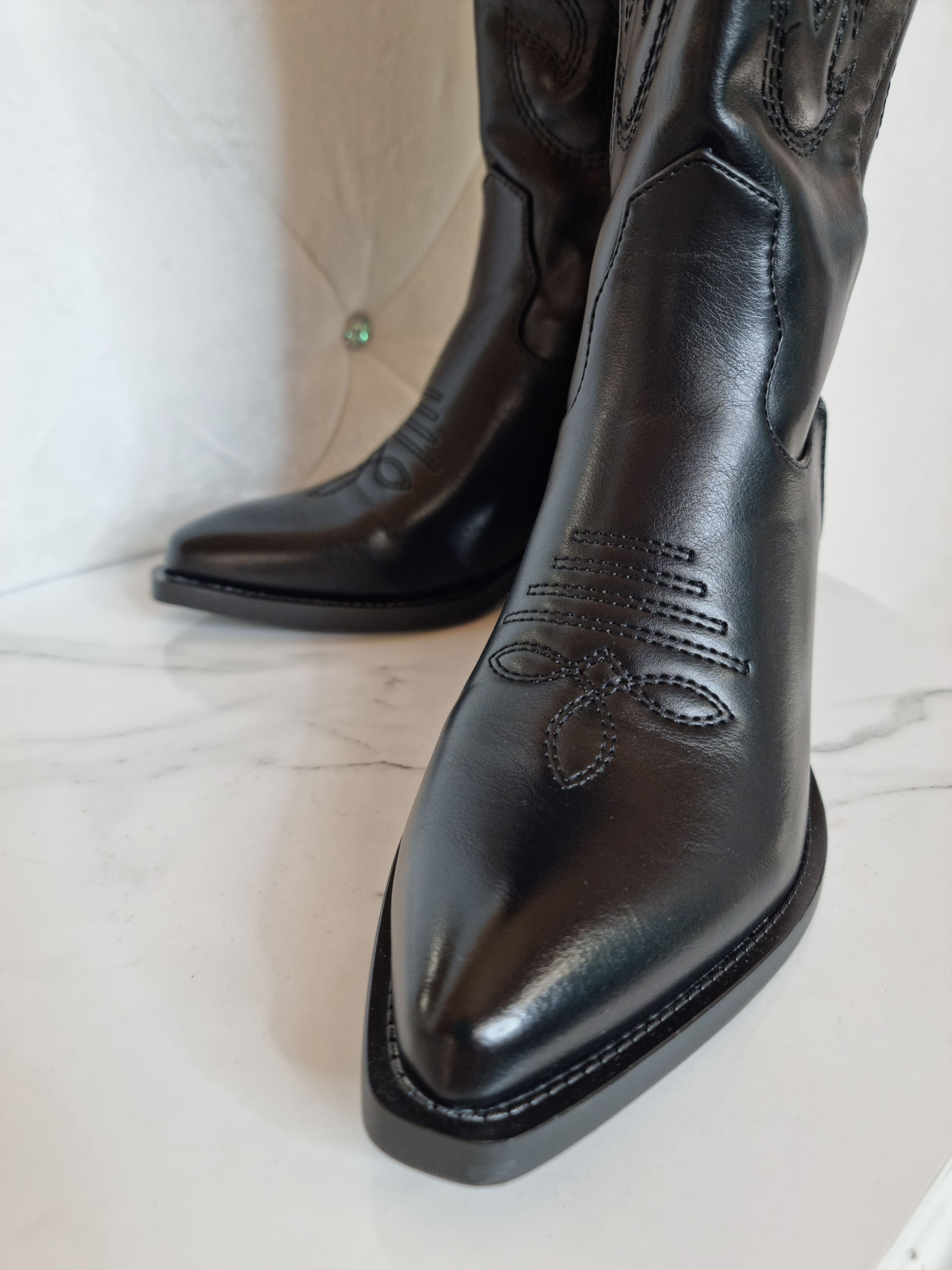 STIVALE TEXANO NERO