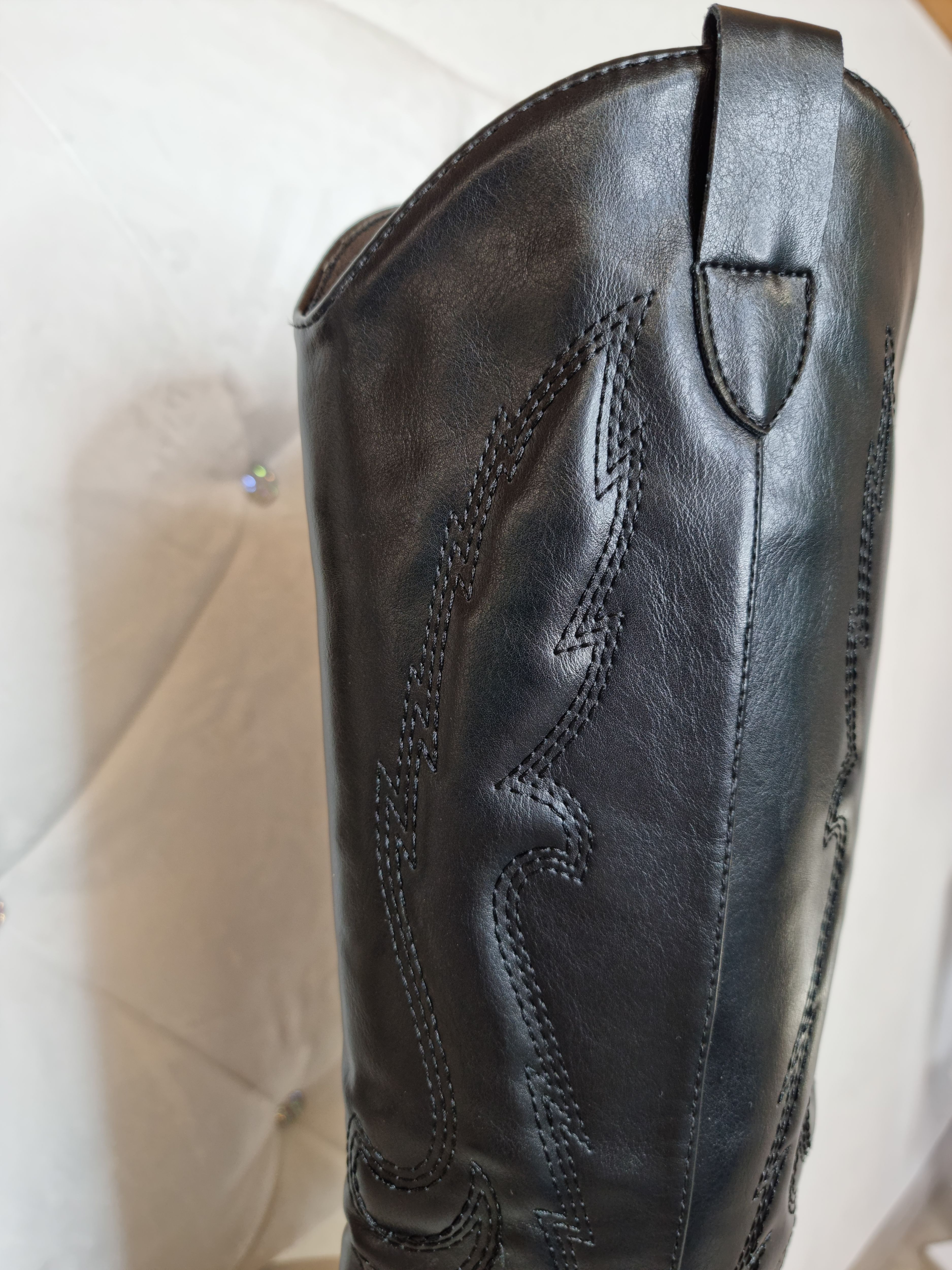 STIVALE TEXANO NERO