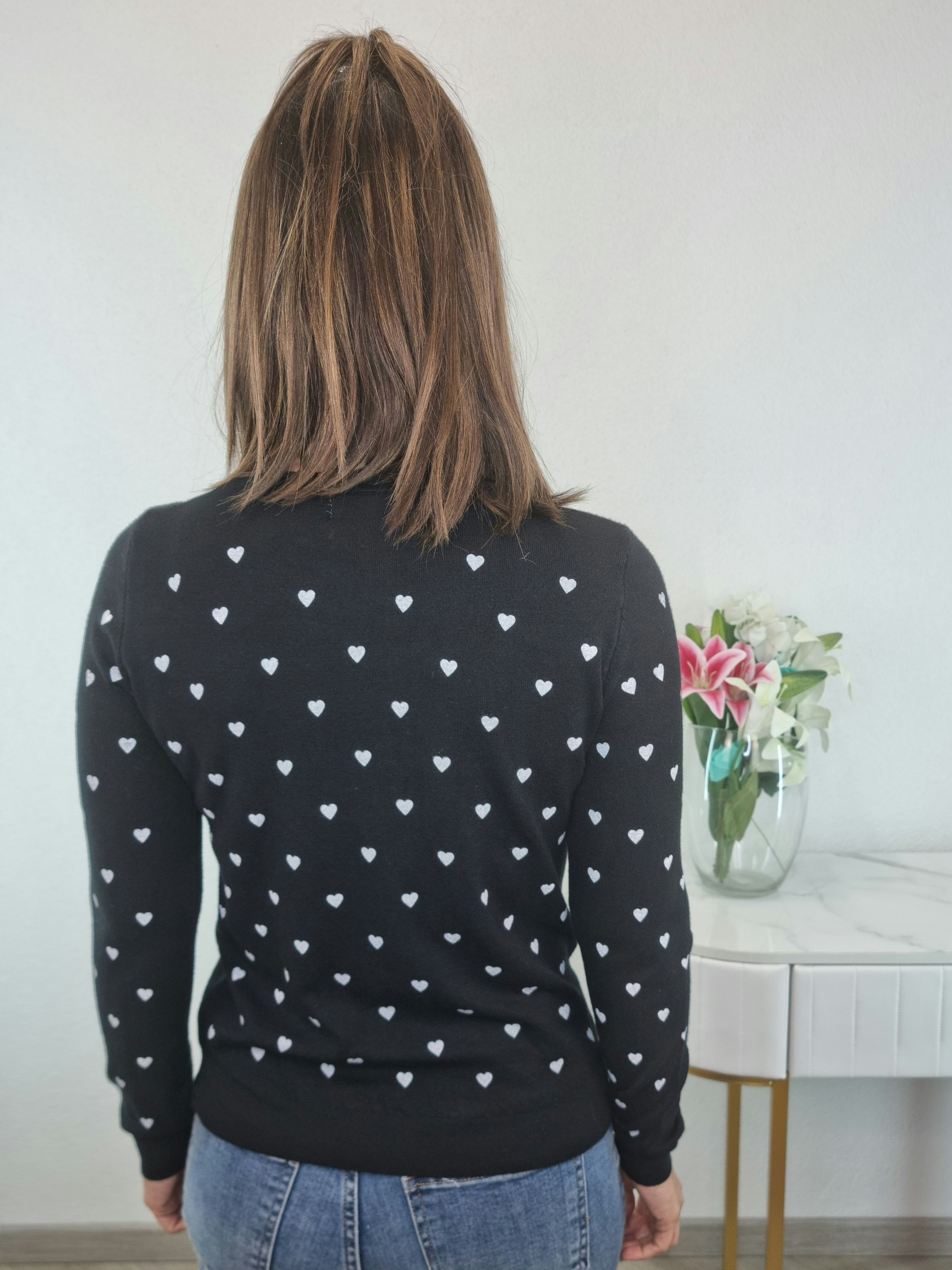 PULL CUORI NERO