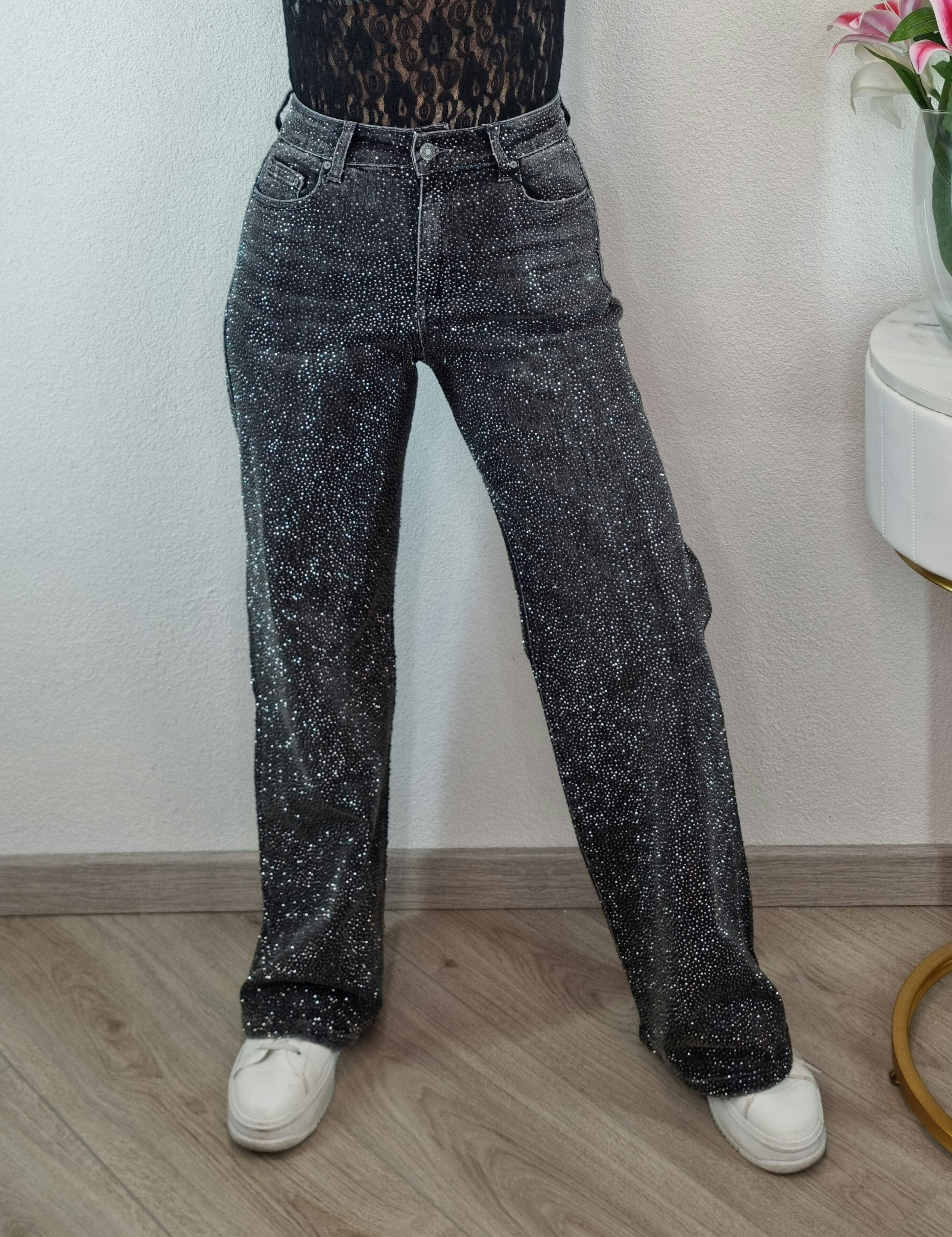 JEANS CIVICO STRASS