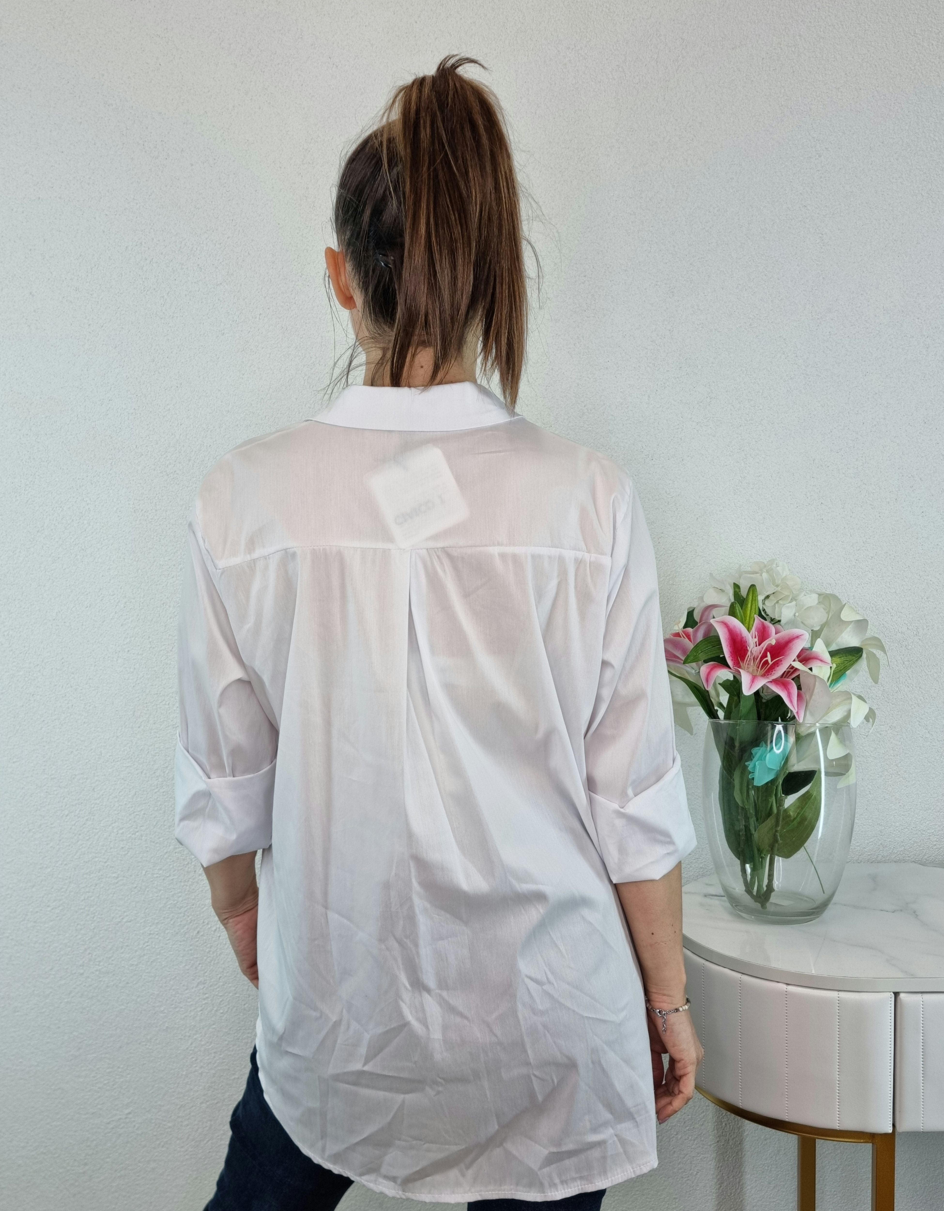CAMICIA OVER BIANCA