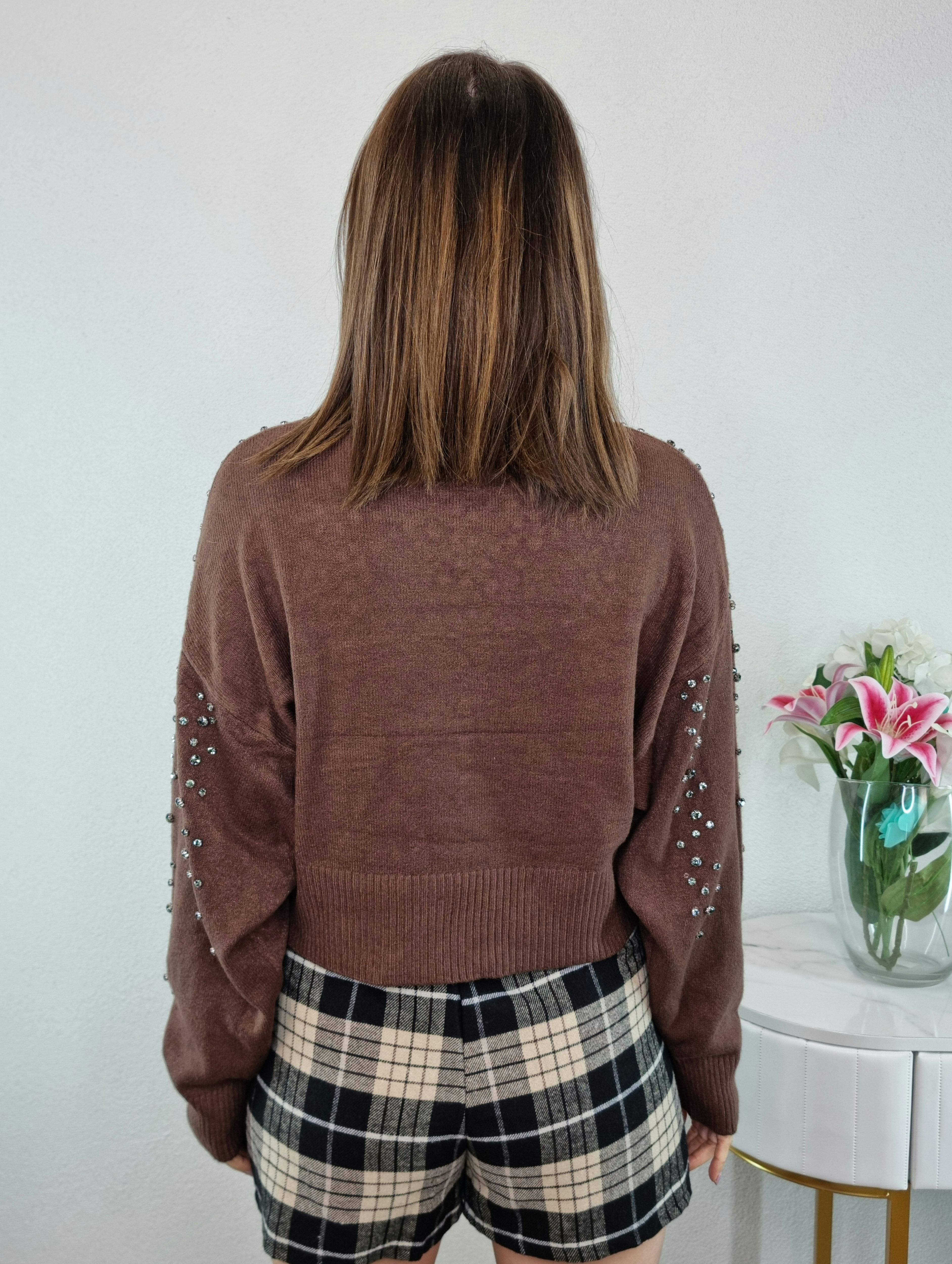 PULL STRASS MORO
