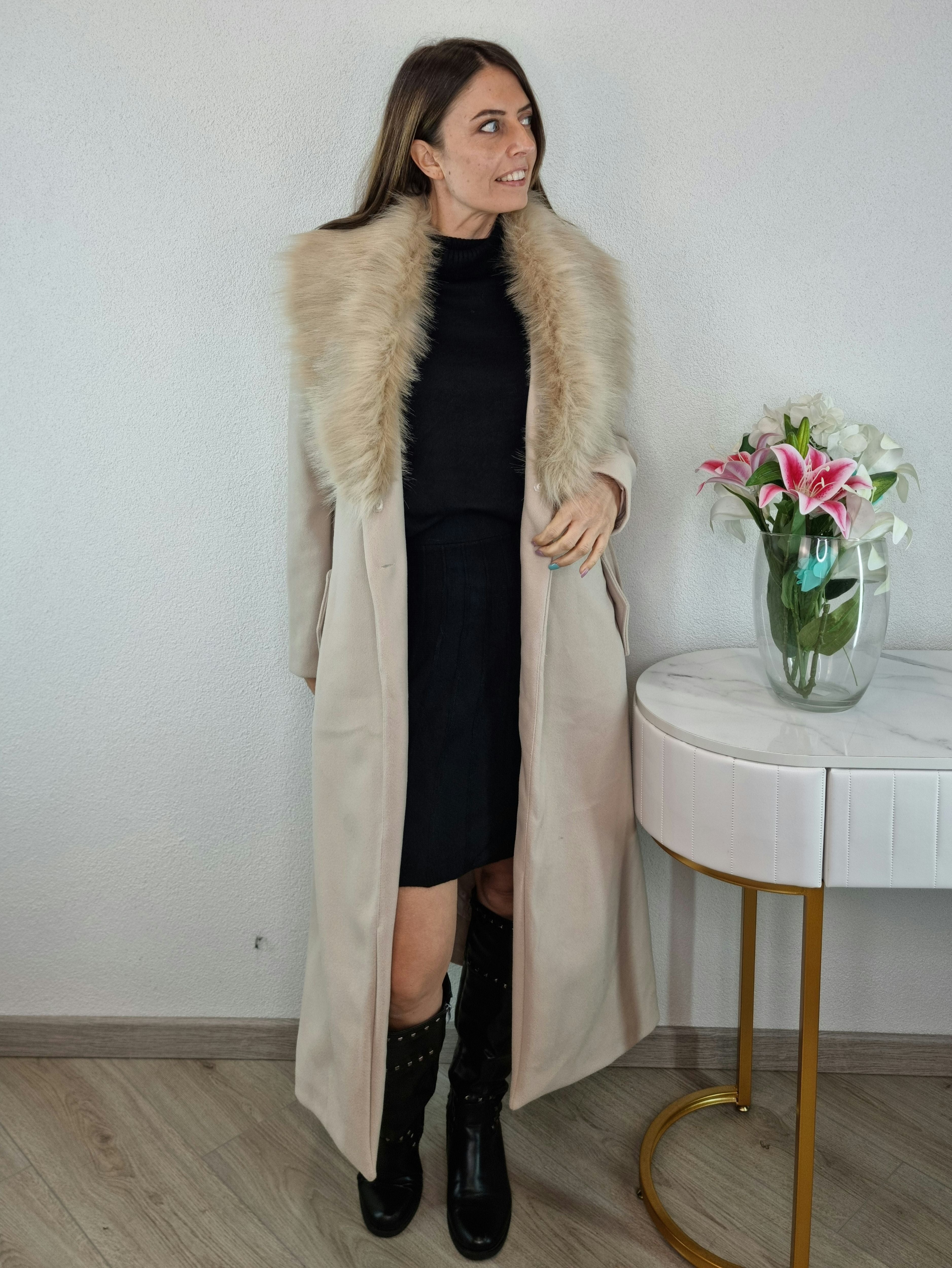 CAPPOTTO KIM BEIGE