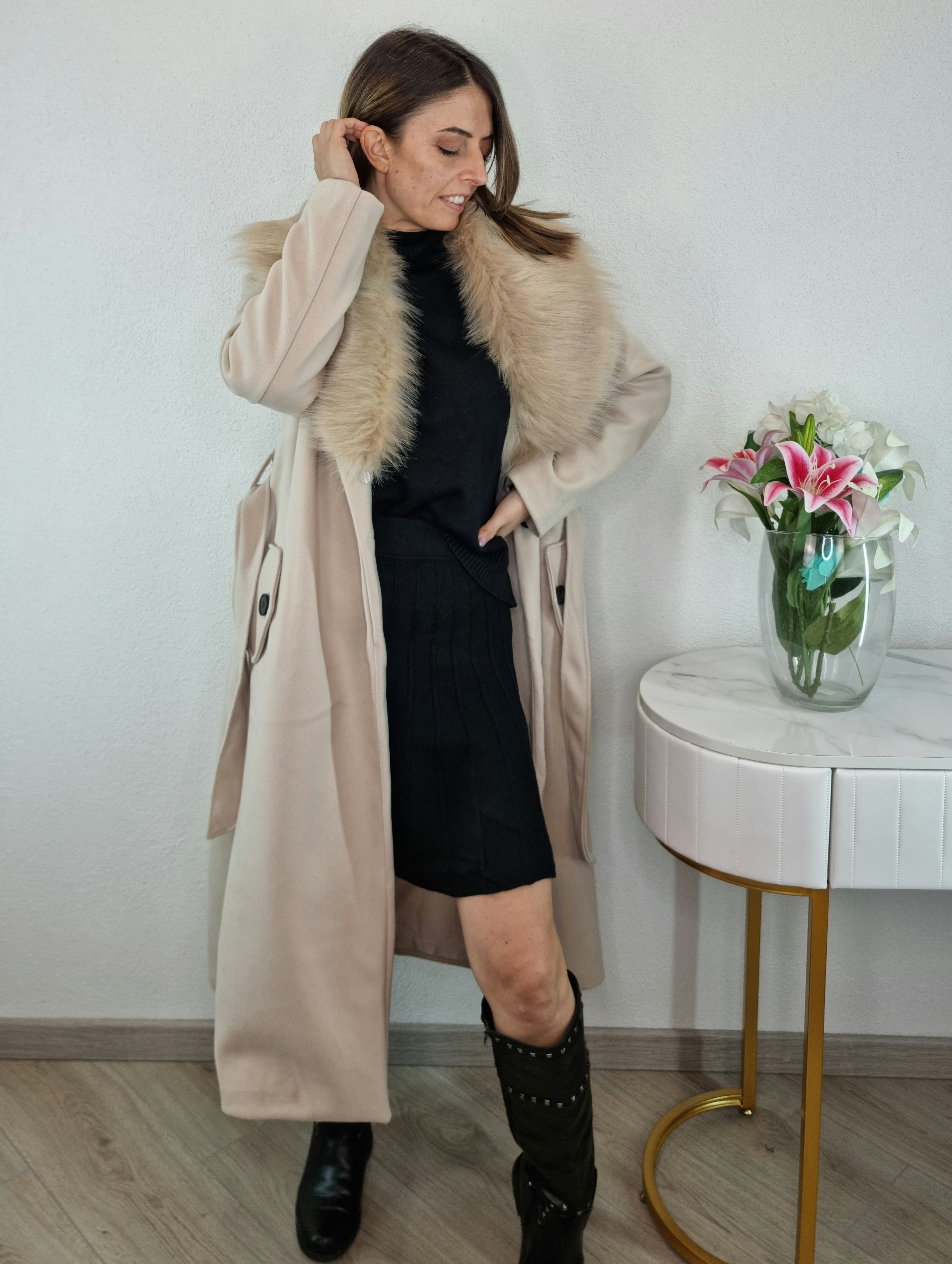 CAPPOTTO KIM BEIGE