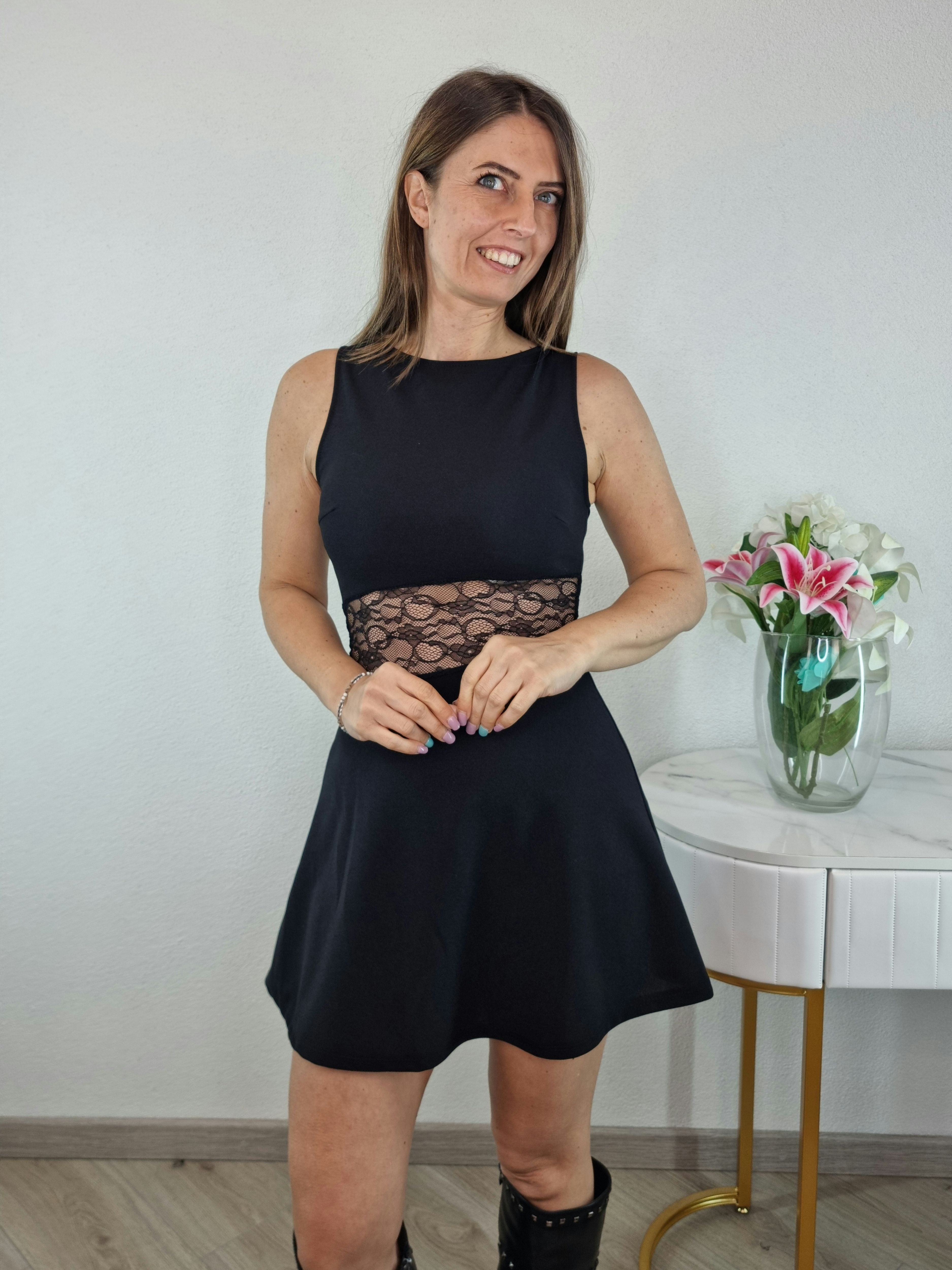 ABITO COCCINELLA NERO