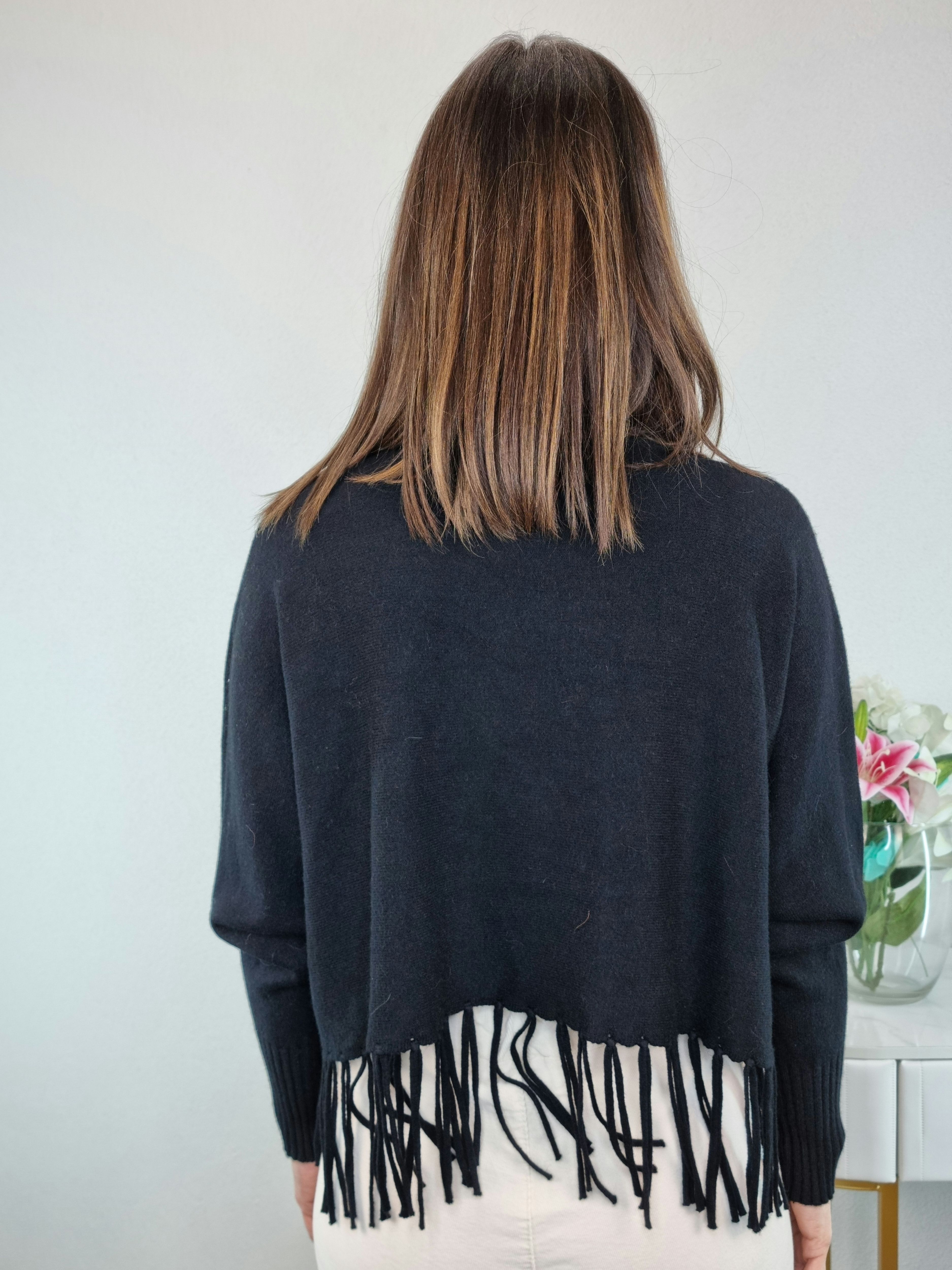 PULL FRANGE NERO