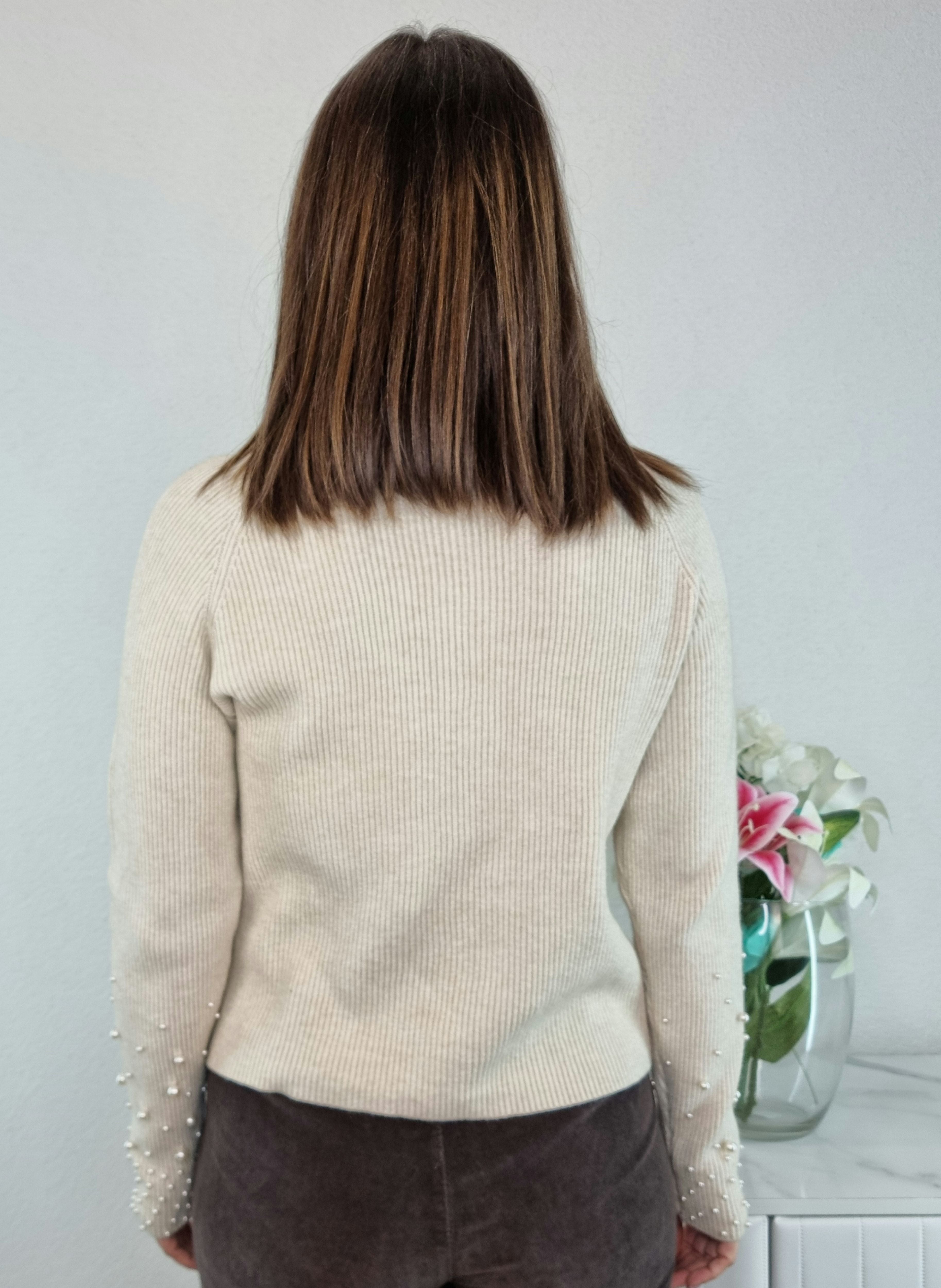 PULL PERLA BEIGE