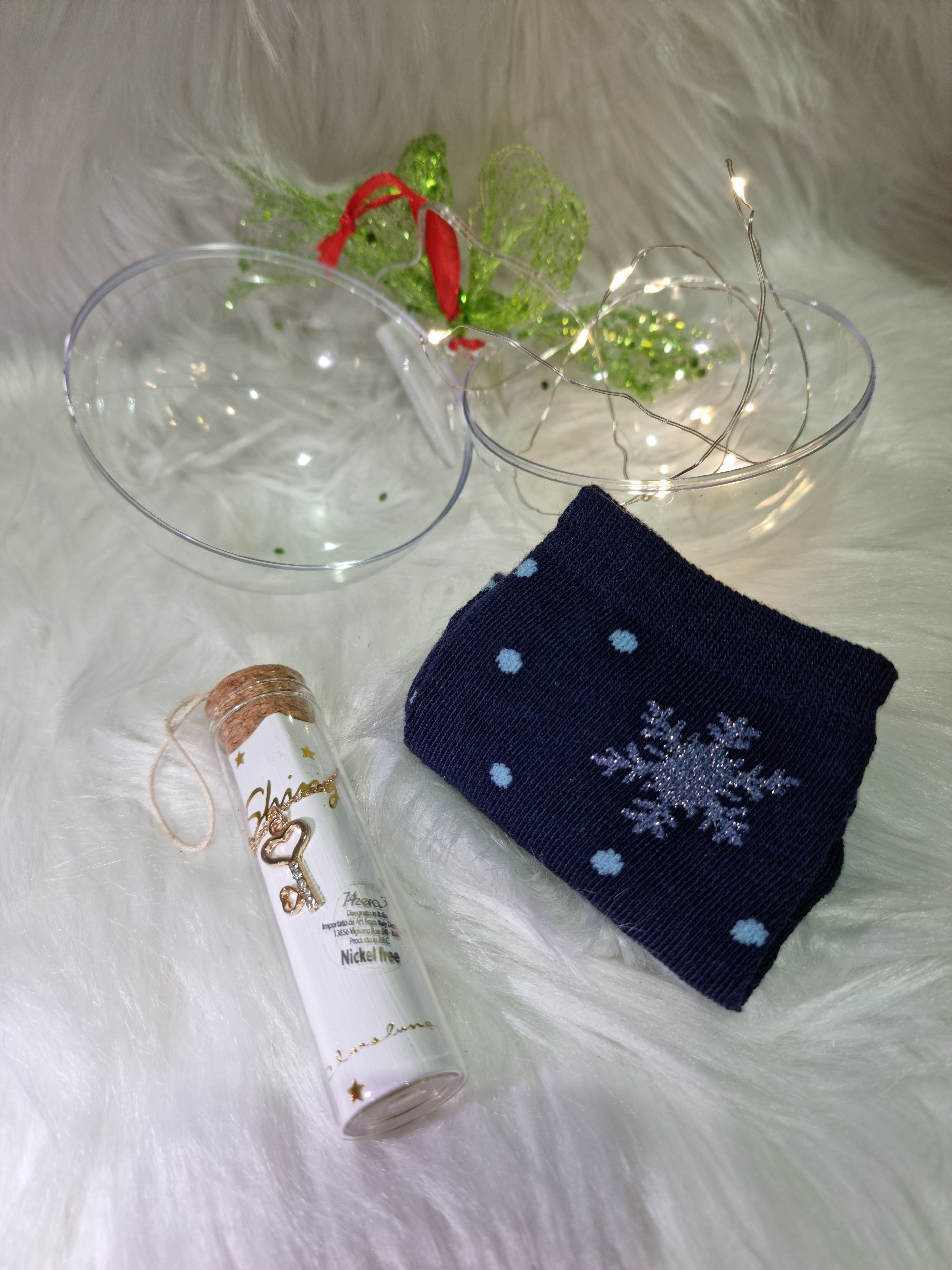 SFERA MILLE LUCI CALZINO E CIONDOLO