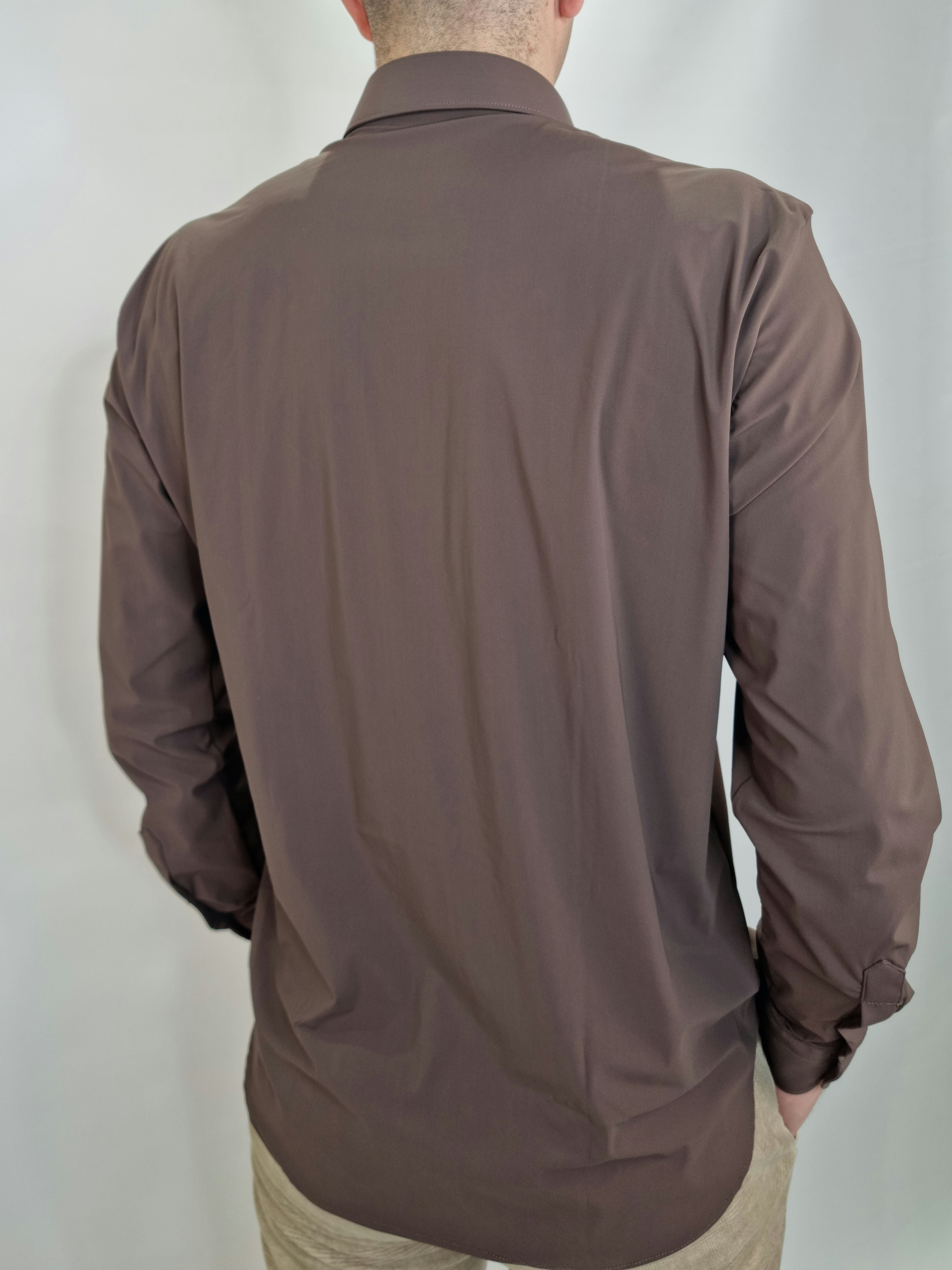 CAMICIA UOMO FB PERFORMANCE MORO