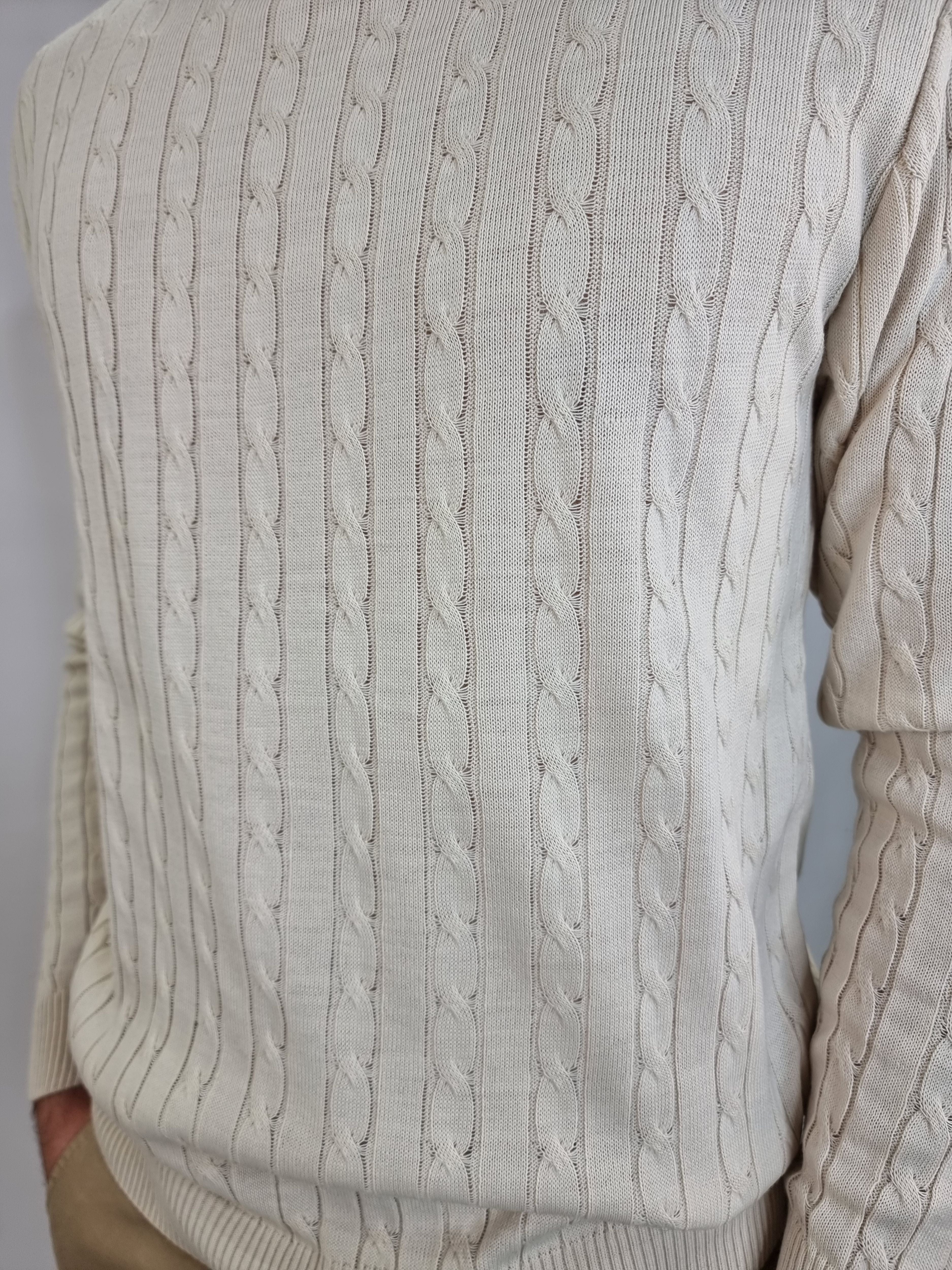 PULL HELIOS ART.25404 BEIGE