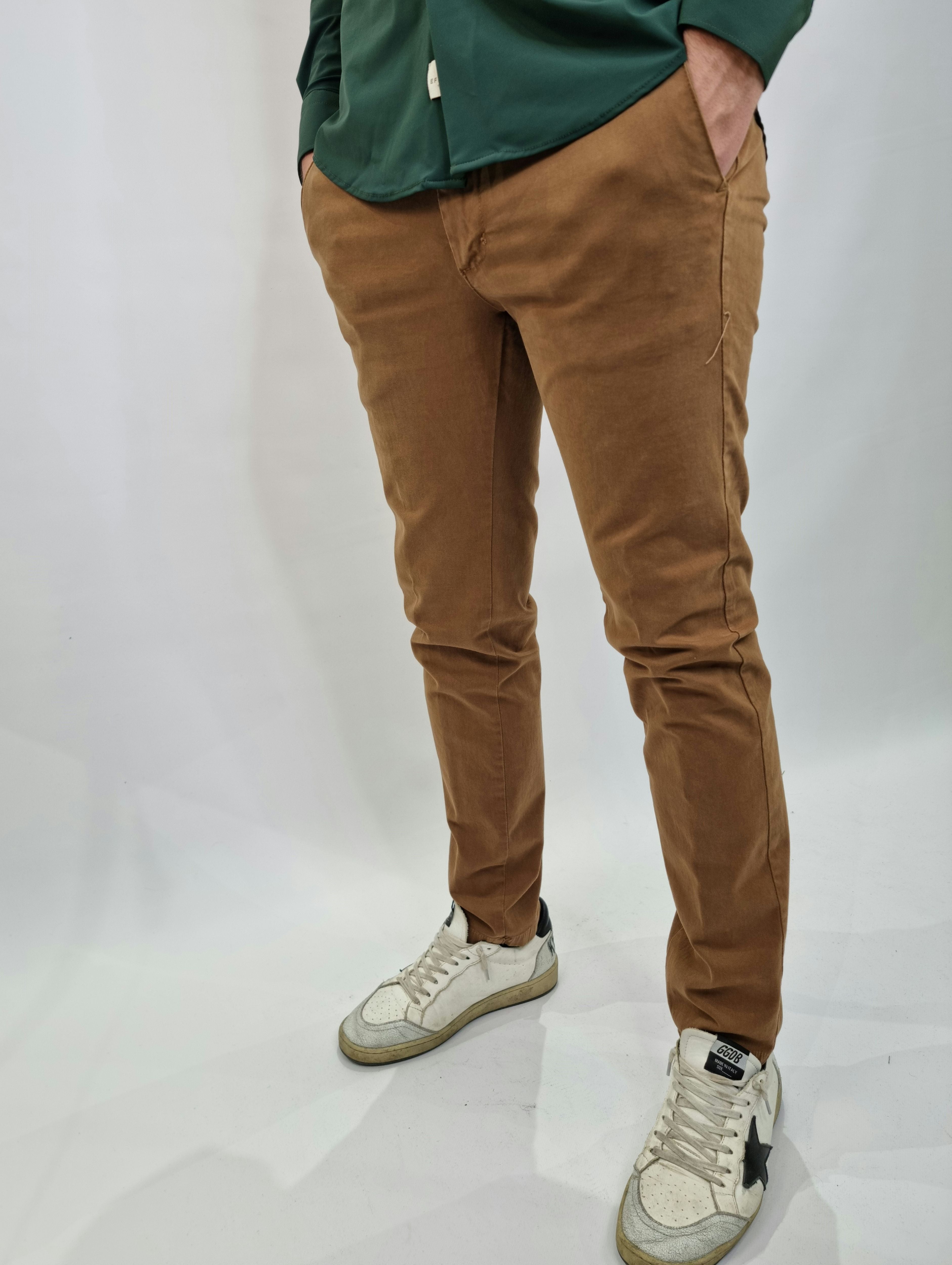 Pantalone helios art. gp502 cuoio