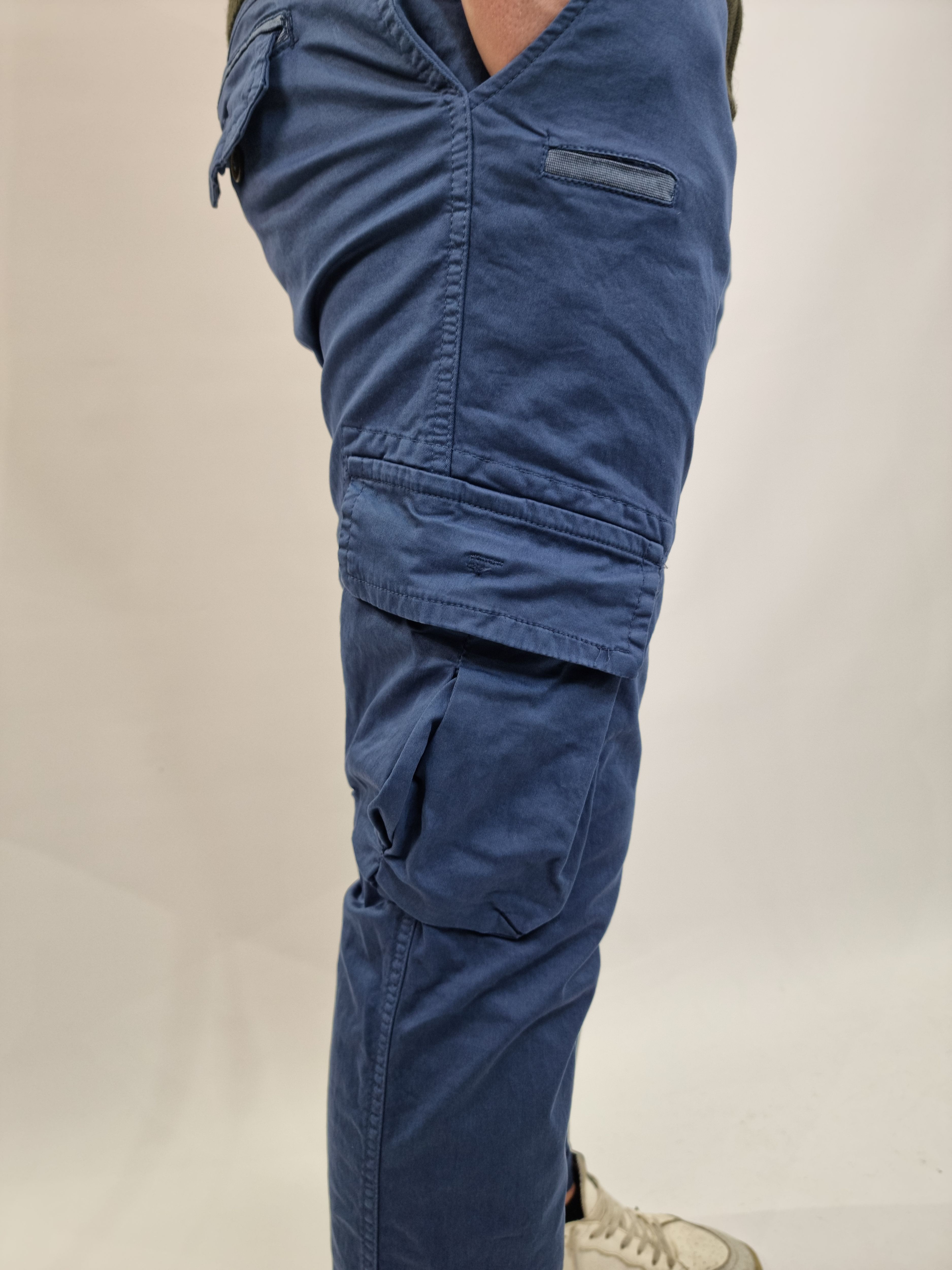 Cargo UOMO FB Tornado blu