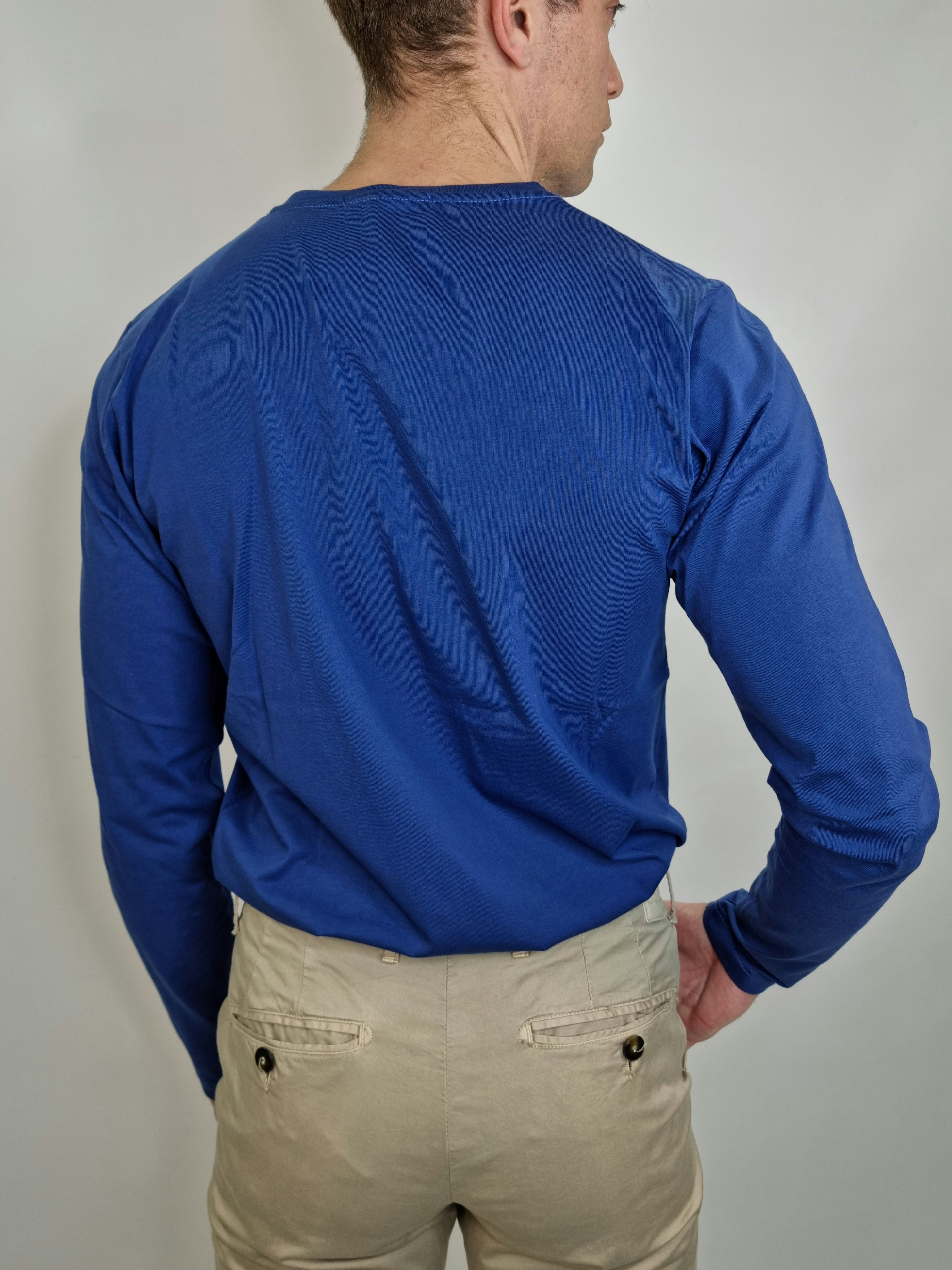 T-shirt UOMO ART. 16BASIC675 BLU