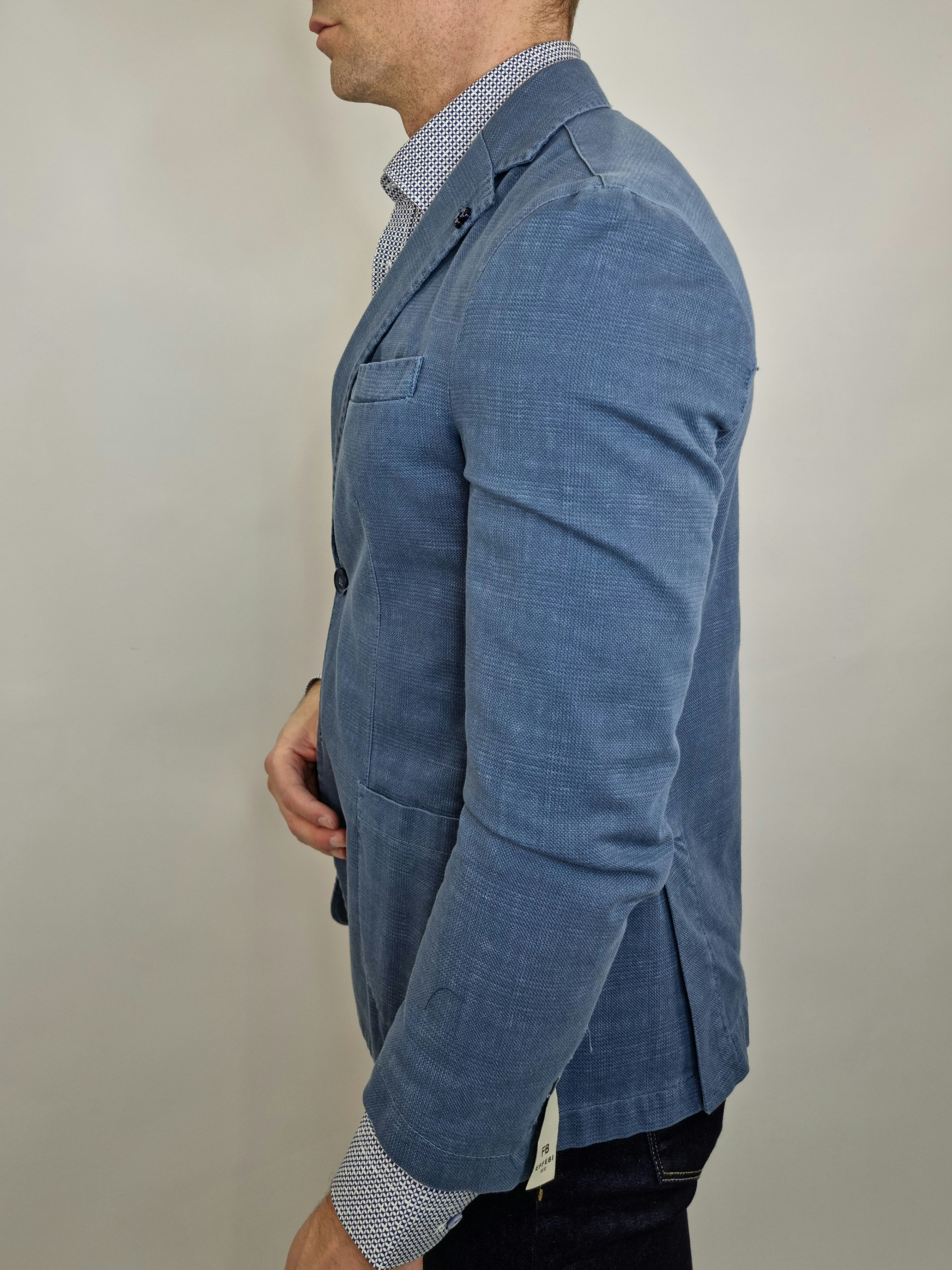 Giacca FB uomo art.CR899 blu