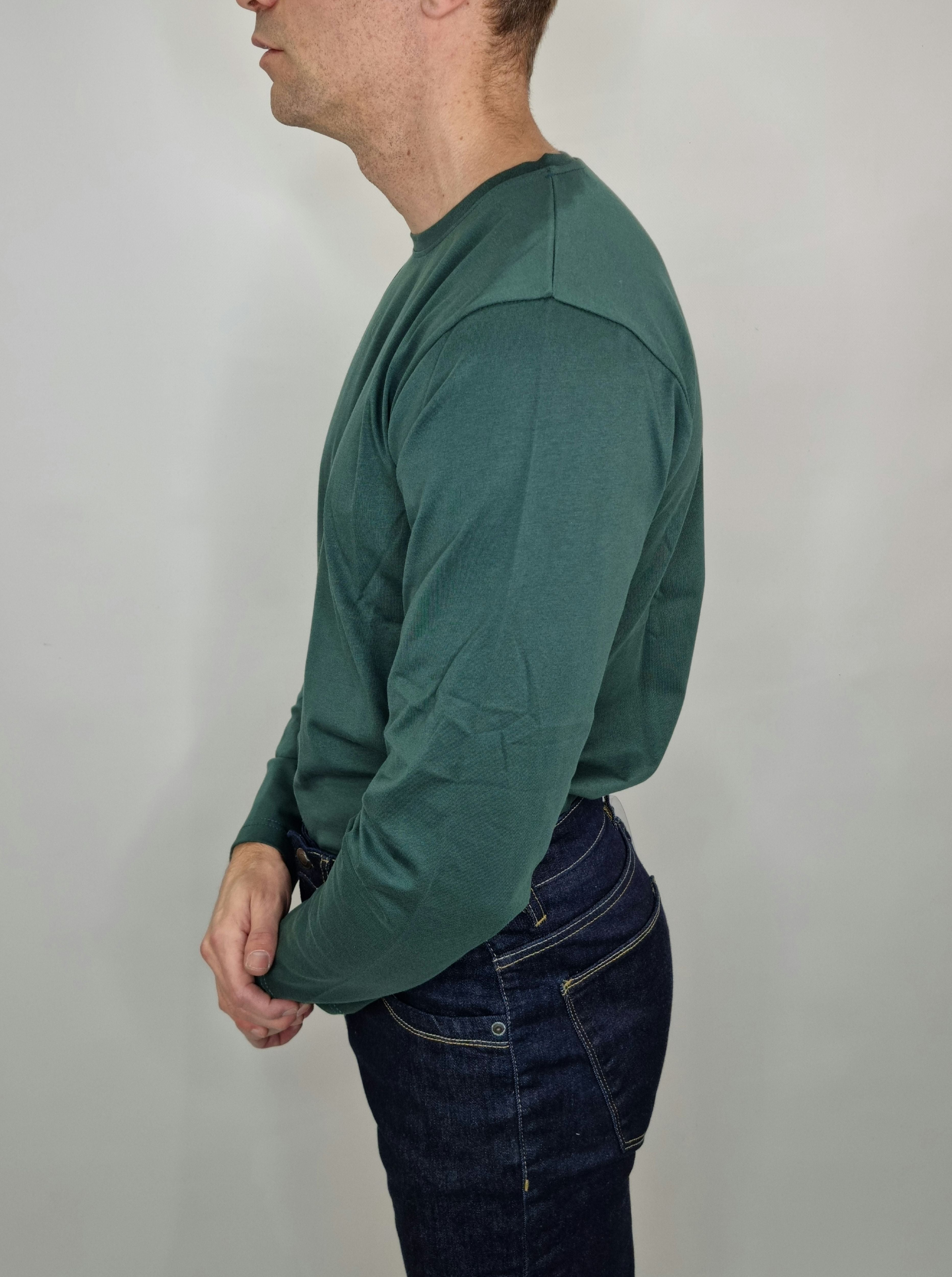 T-shirt UOMO ART. 16BASIC675 VERDE