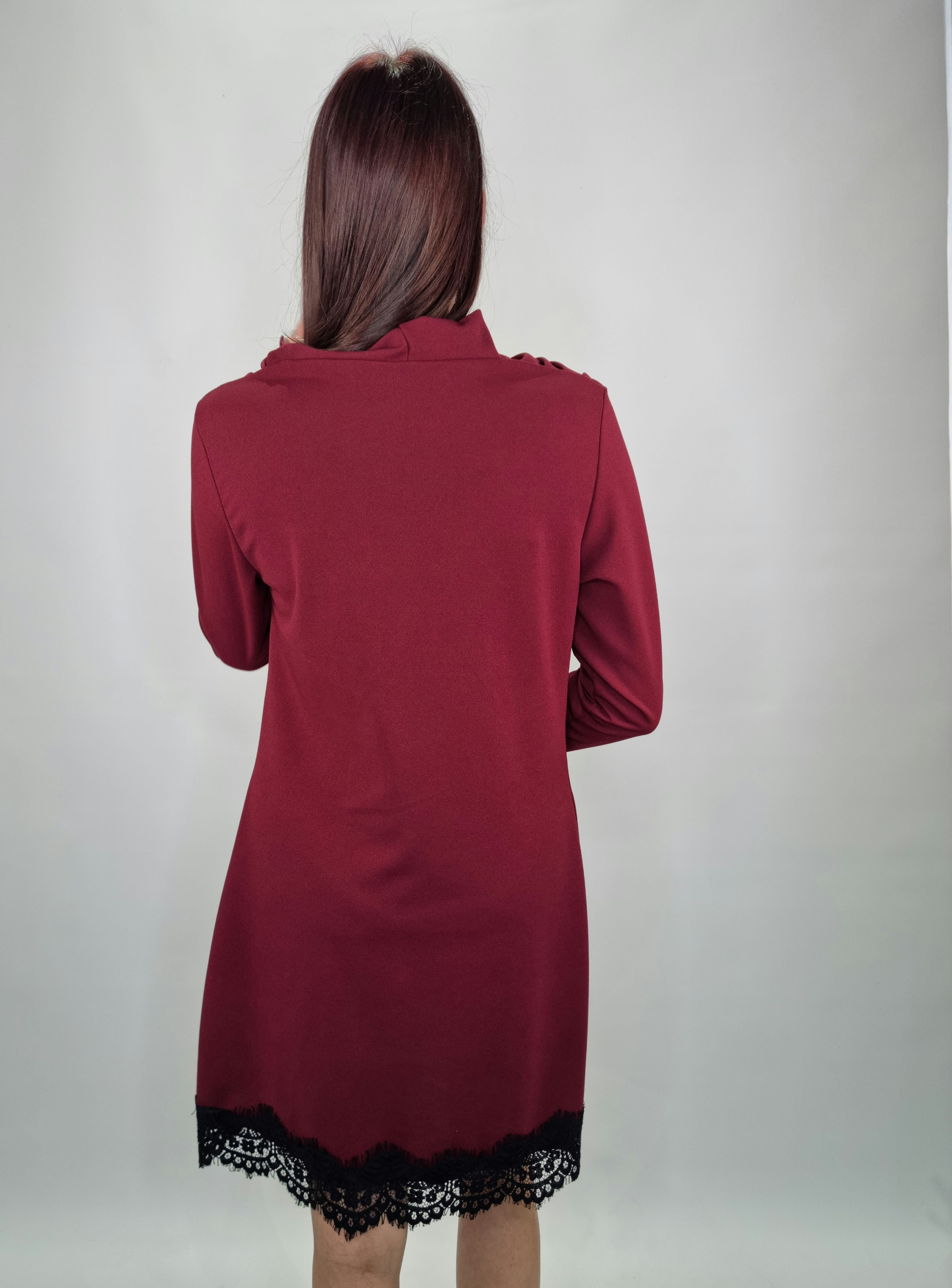 ABITO PIZZO BORDEAUX