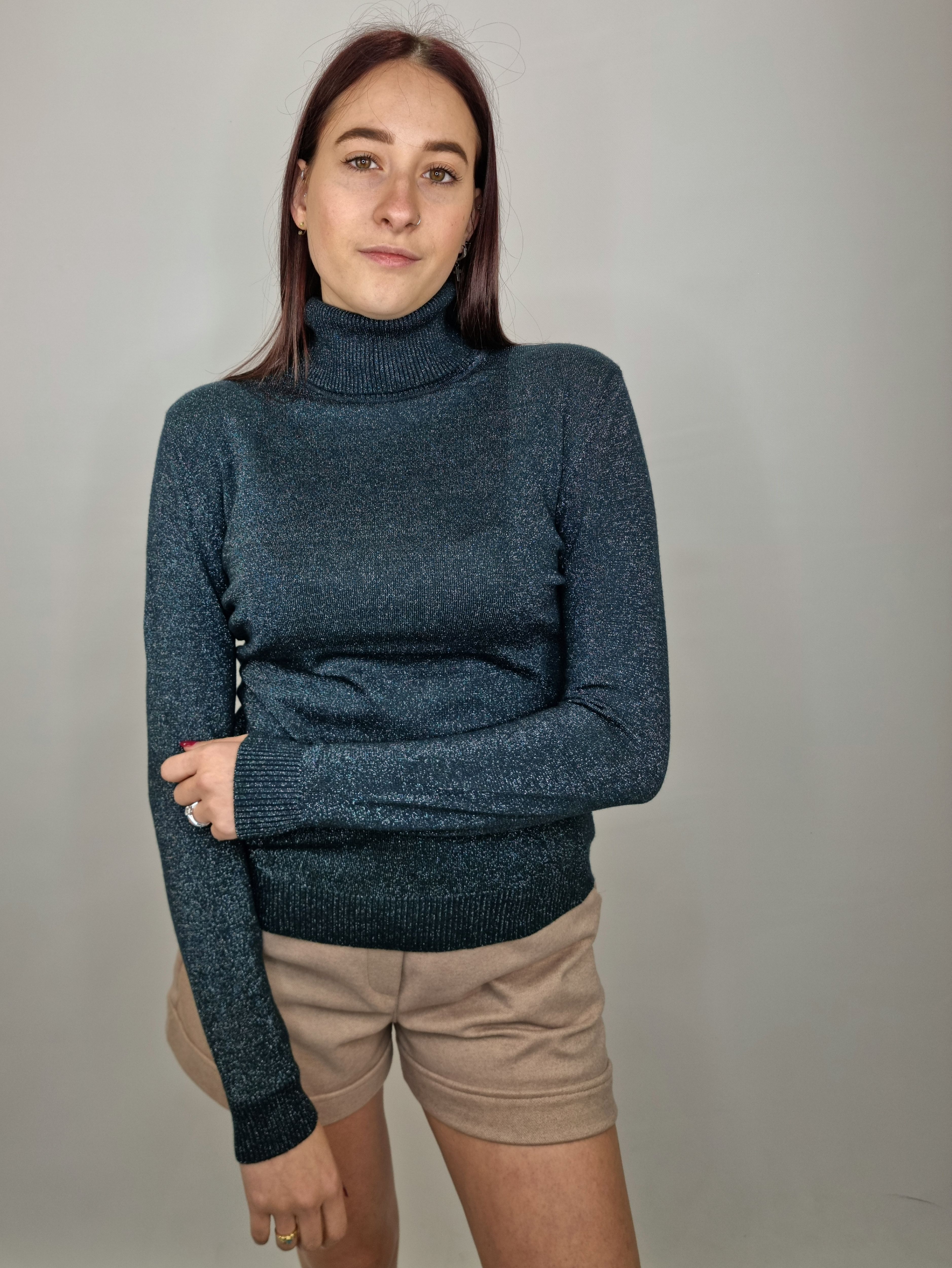 DOLCEVITA LUREX PETROLIO