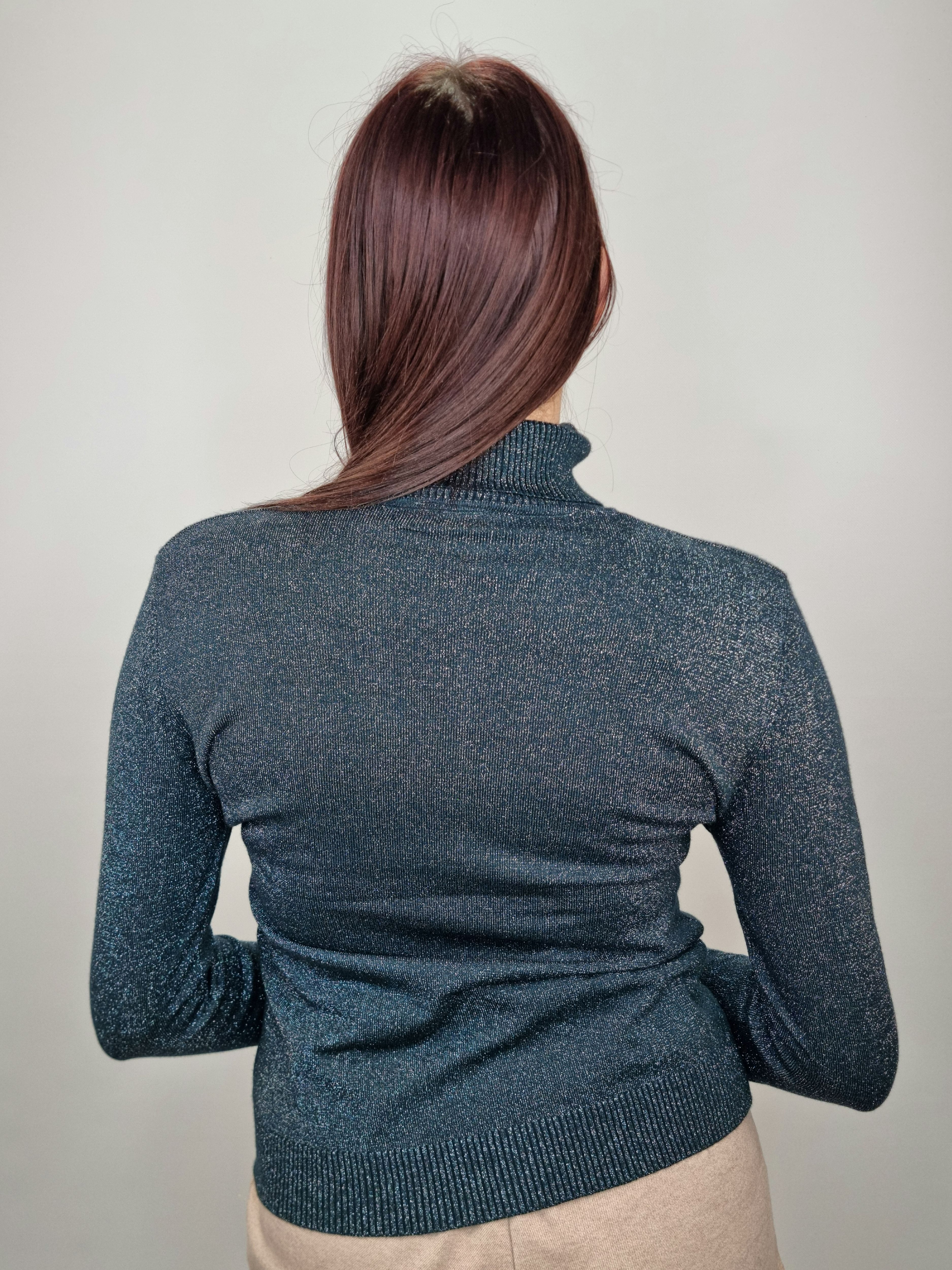 DOLCEVITA LUREX PETROLIO