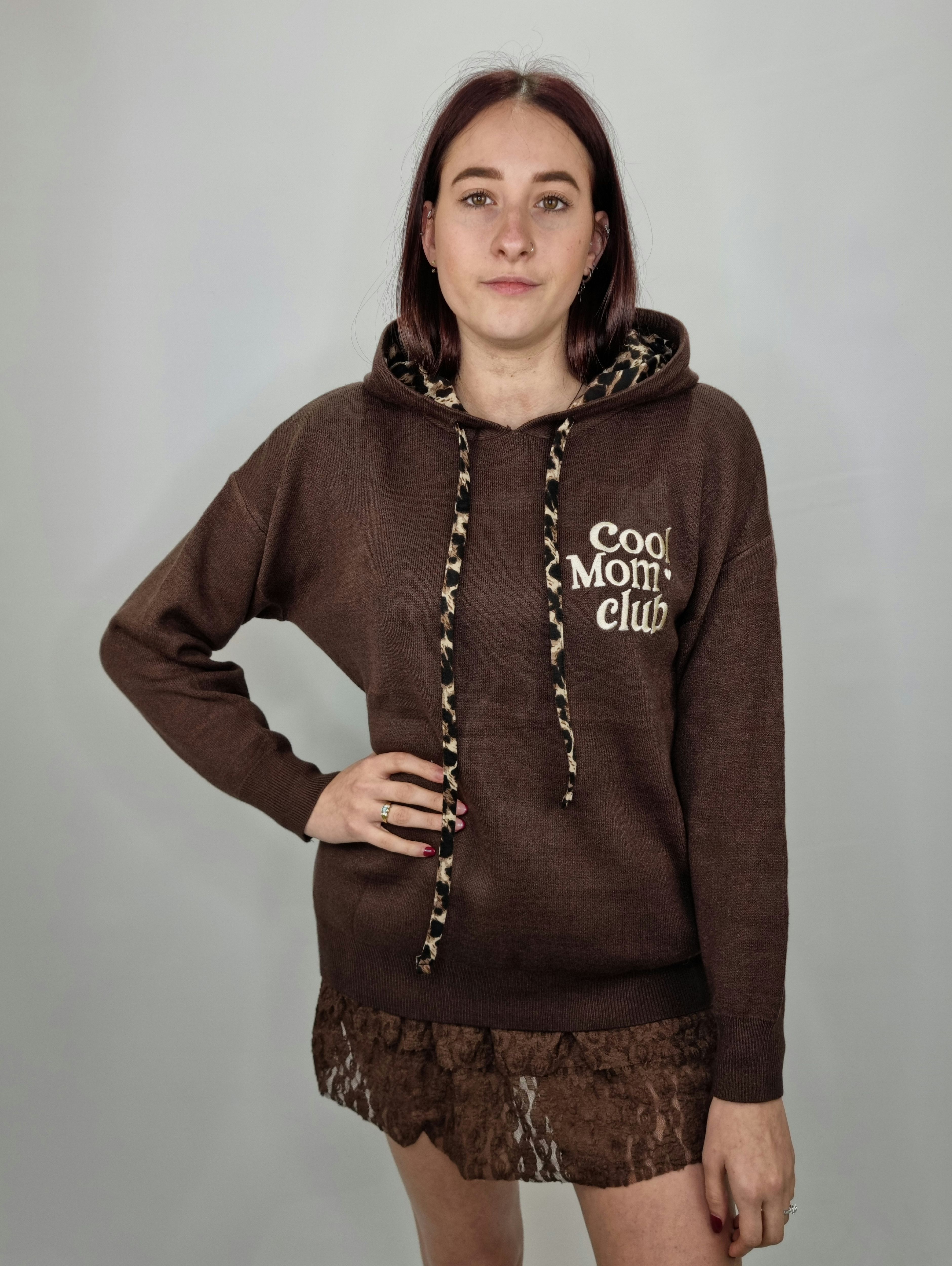 PULL MOM LEOPARD MORO