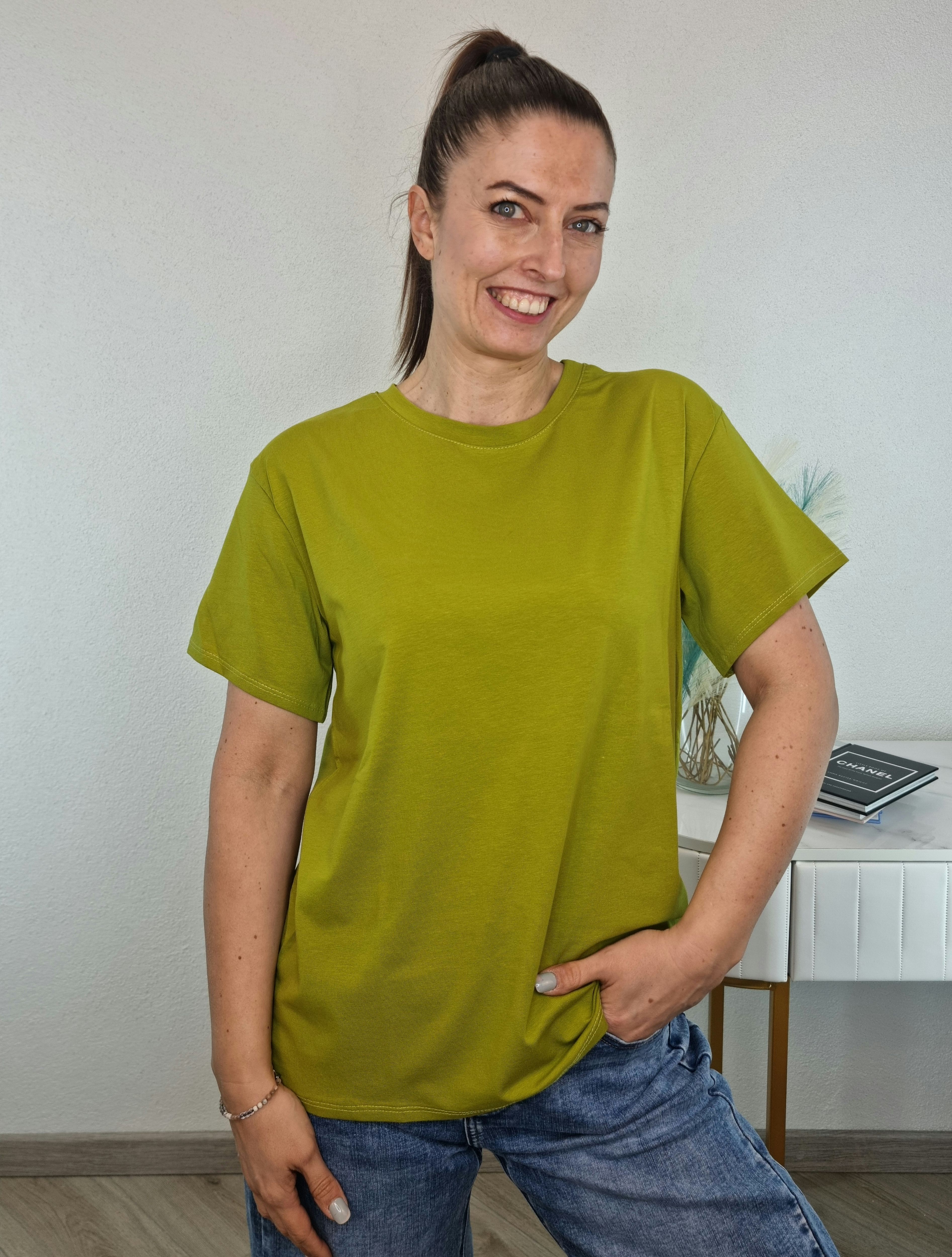 T-SHIRT BASIC VERDE