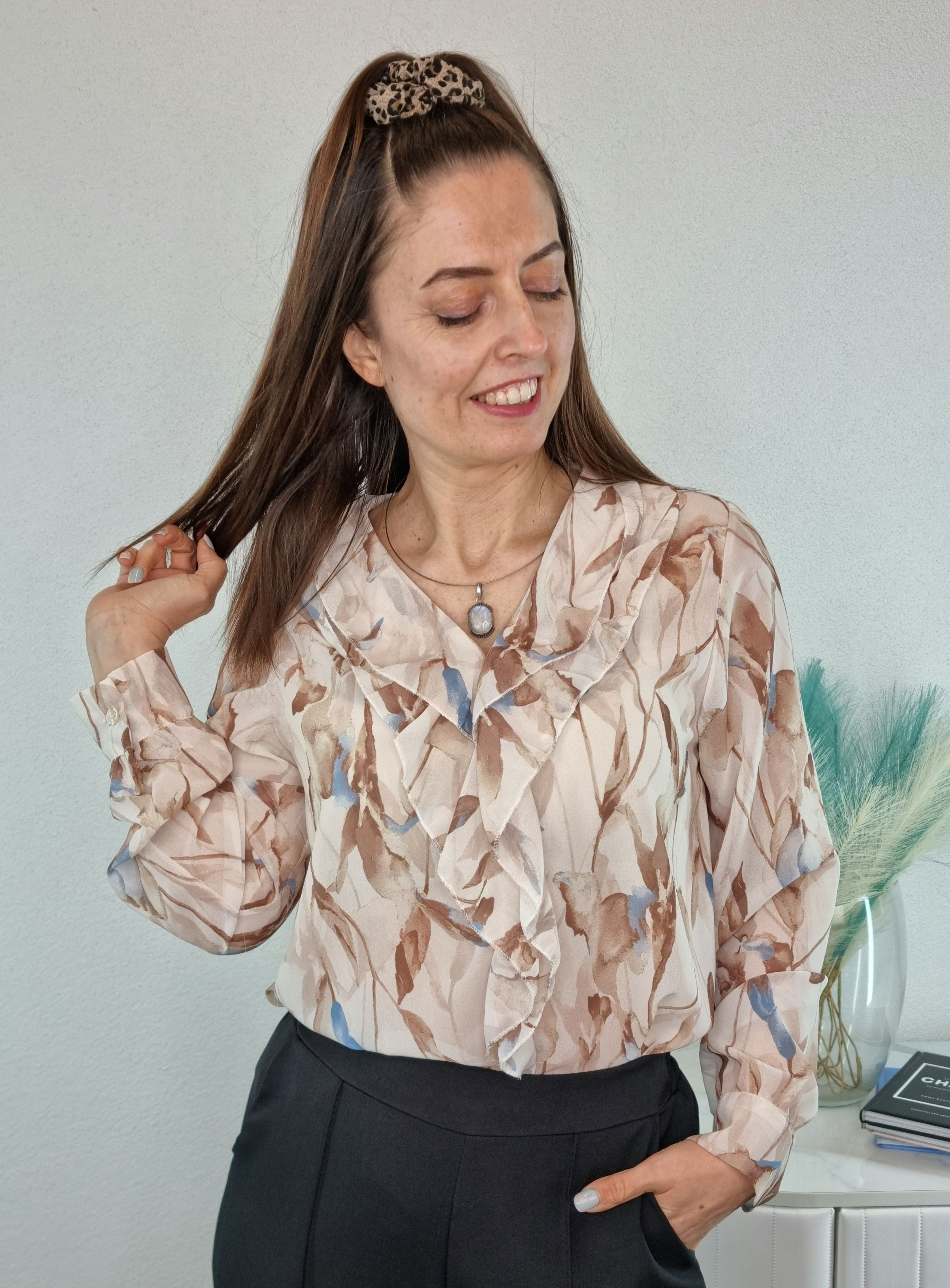 BLUSA CHARLOTTE BEIGE