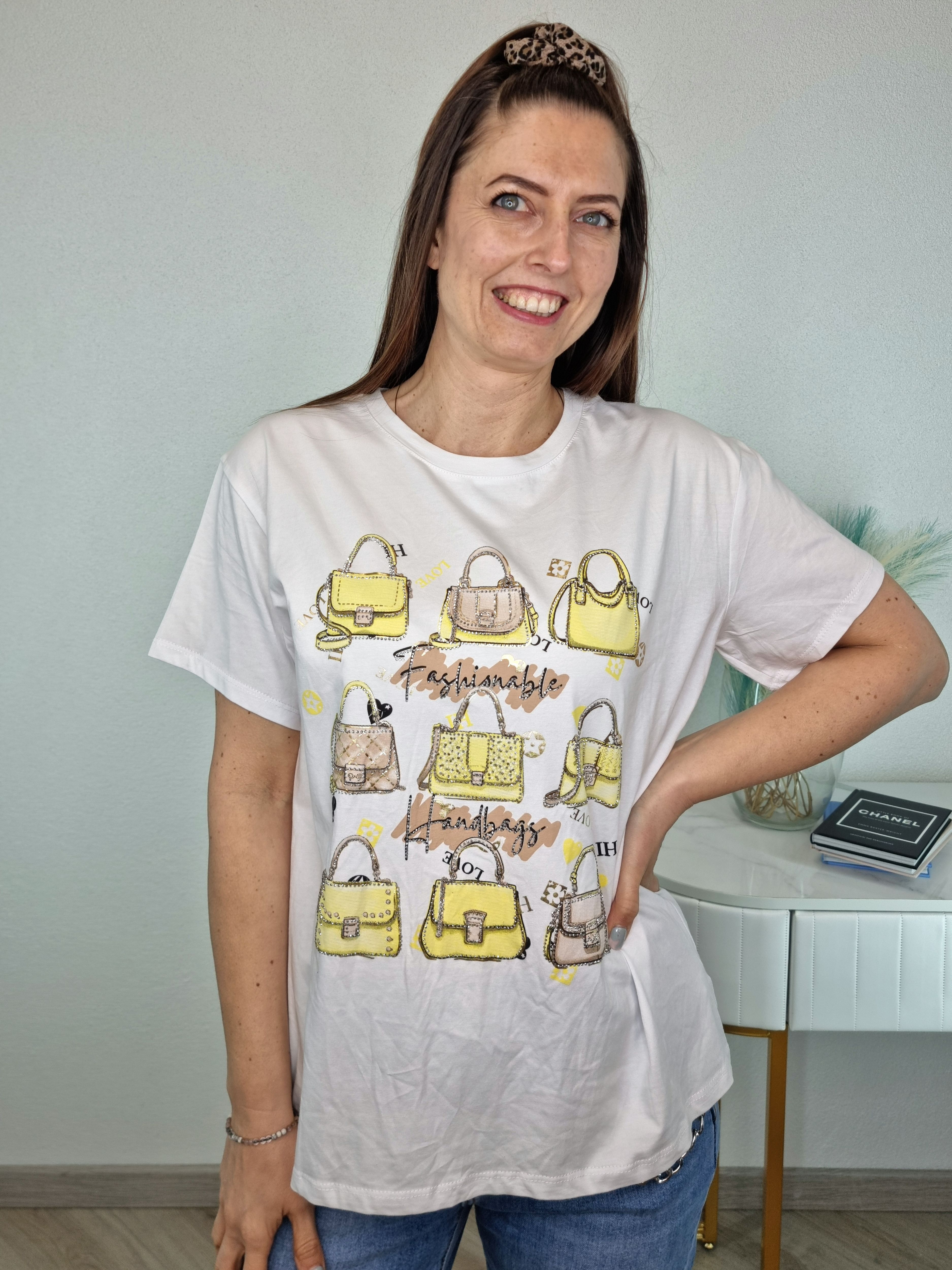 T-SHIRT BAG GIALLA