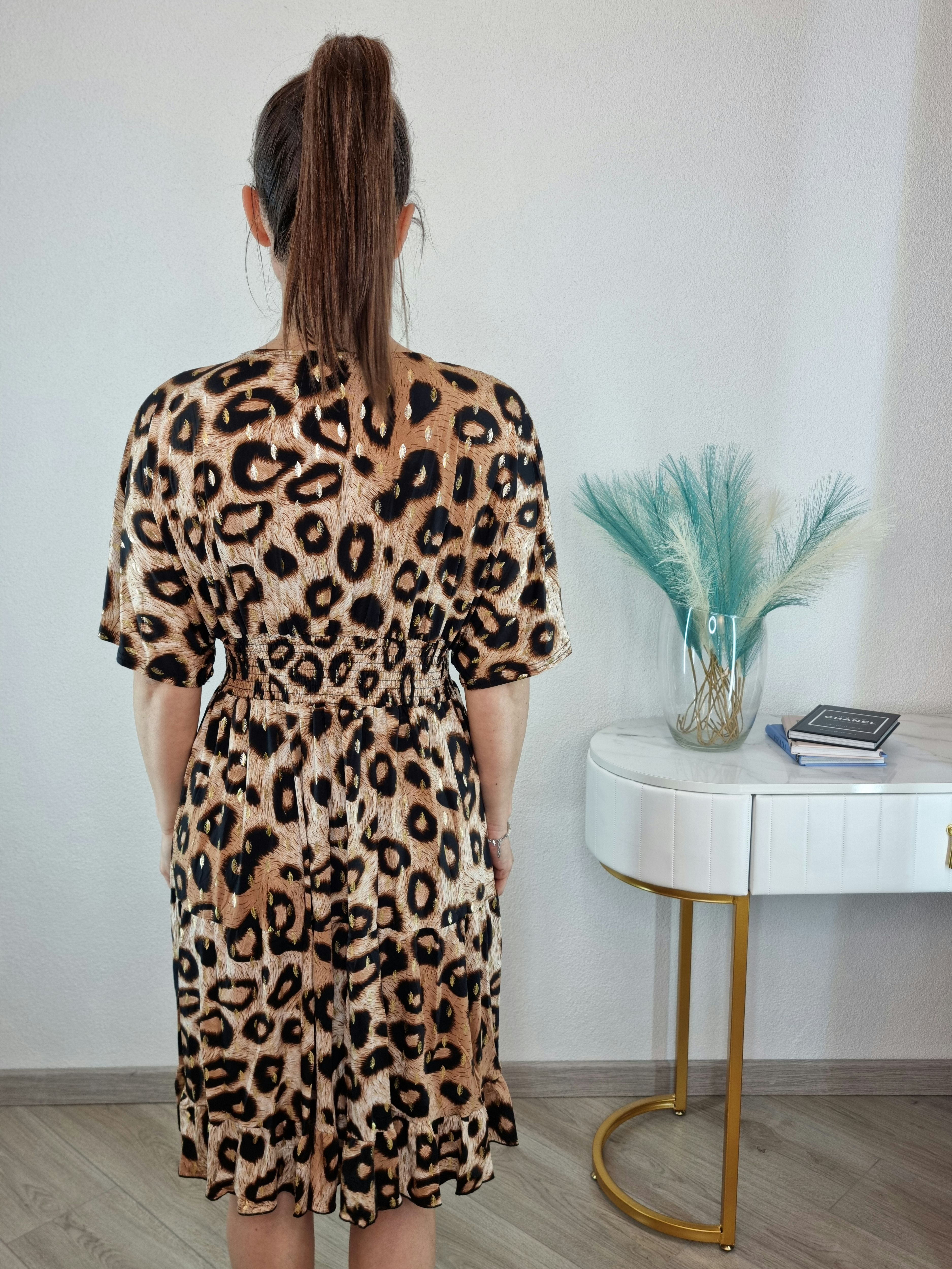 ABITO ANIMALIER MIDI